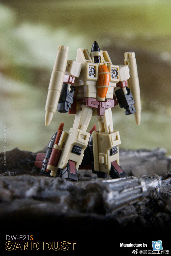 Dr.Wu & Mechanic Studio Extreme Warfare 4 Sets DW-E21S Sand Dust (Ramjet Desert) / DW-E22B Pathfinder (Cosmos Black) to Earthrise Titan Class 2 in 1 set 4.5cm 4 Dr.Wu & Mechanic Studio Extreme Warfare 4 Sets DW-E21S Sand Dust (Ramjet Desert) / DW-E22B Pathfinder (Cosmos Black) to Earthrise Titan Class 2 in 1 set 4.5cm