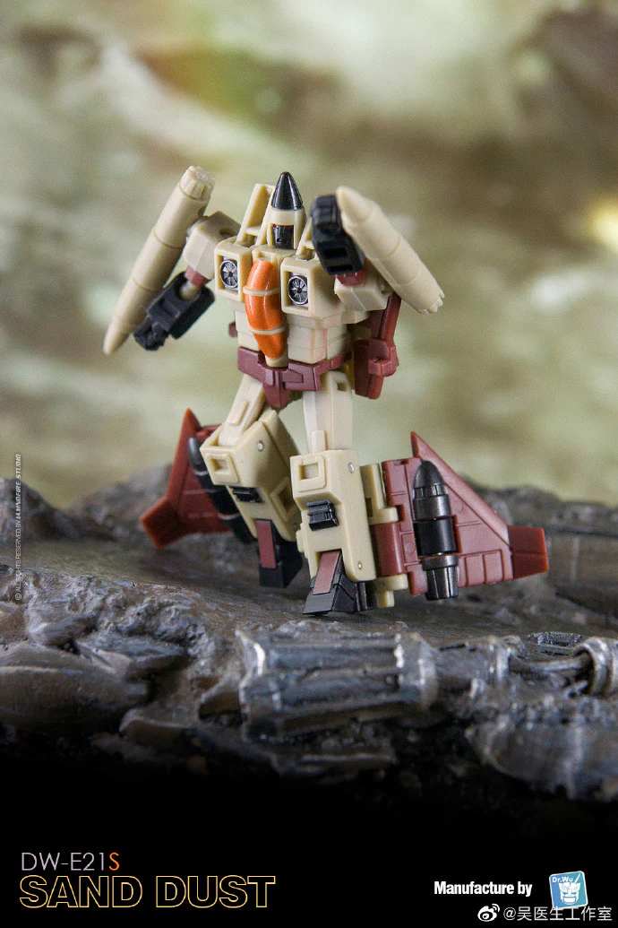 Dr.Wu & Mechanic Studio Extreme Warfare 4 Sets DW-E21S Sand Dust (Ramjet Desert) / DW-E22B Pathfinder (Cosmos Black) to Earthrise Titan Class 2 in 1 set 4.5cm 5 Dr.Wu & Mechanic Studio Extreme Warfare 4 Sets DW-E21S Sand Dust (Ramjet Desert) / DW-E22B Pathfinder (Cosmos Black) to Earthrise Titan Class 2 in 1 set 4.5cm
