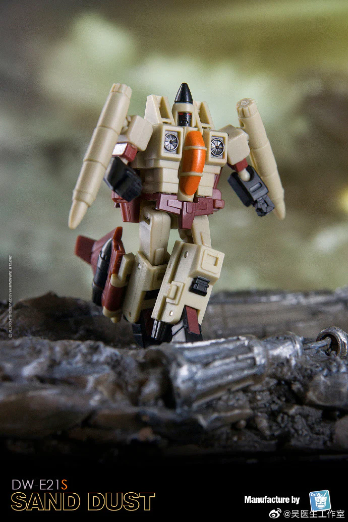 Dr.Wu & Mechanic Studio Extreme Warfare 4 Sets DW-E21S Sand Dust (Ramjet Desert) / DW-E22B Pathfinder (Cosmos Black) to Earthrise Titan Class 2 in 1 set 4.5cm 6 Dr.Wu & Mechanic Studio Extreme Warfare 4 Sets DW-E21S Sand Dust (Ramjet Desert) / DW-E22B Pathfinder (Cosmos Black) to Earthrise Titan Class 2 in 1 set 4.5cm