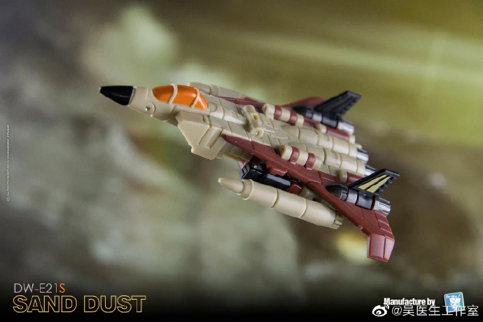 Dr.Wu & Mechanic Studio Extreme Warfare 4 Sets DW-E21S Sand Dust (Ramjet Desert) / DW-E22B Pathfinder (Cosmos Black) to Earthrise Titan Class 2 in 1 set 4.5cm 7 Dr.Wu & Mechanic Studio Extreme Warfare 4 Sets DW-E21S Sand Dust (Ramjet Desert) / DW-E22B Pathfinder (Cosmos Black) to Earthrise Titan Class 2 in 1 set 4.5cm