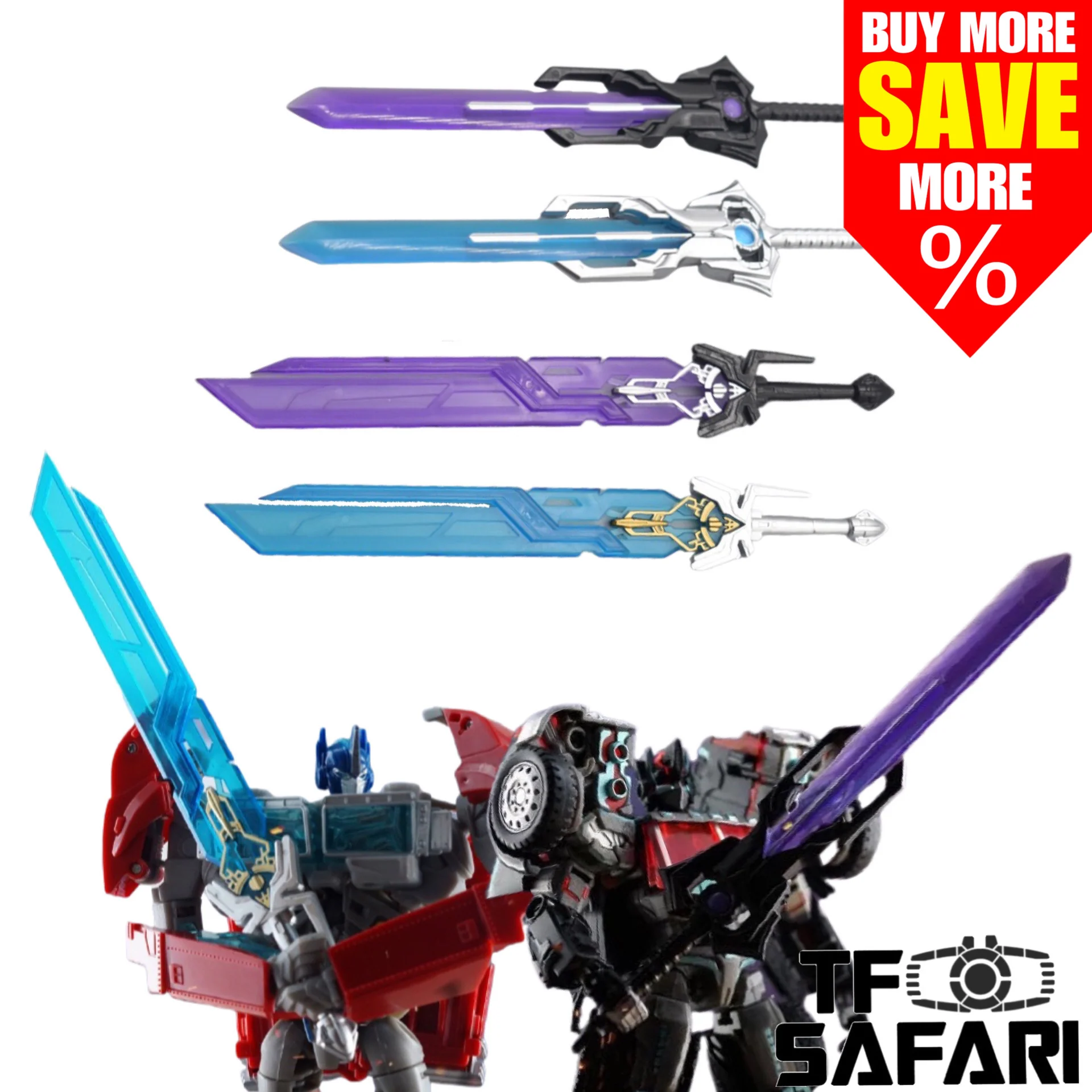 Dr.Wu DW-TP08 DW-P35 Star Saber / Prime Sword Purple / Blue Dr Wu Upgrade Kit