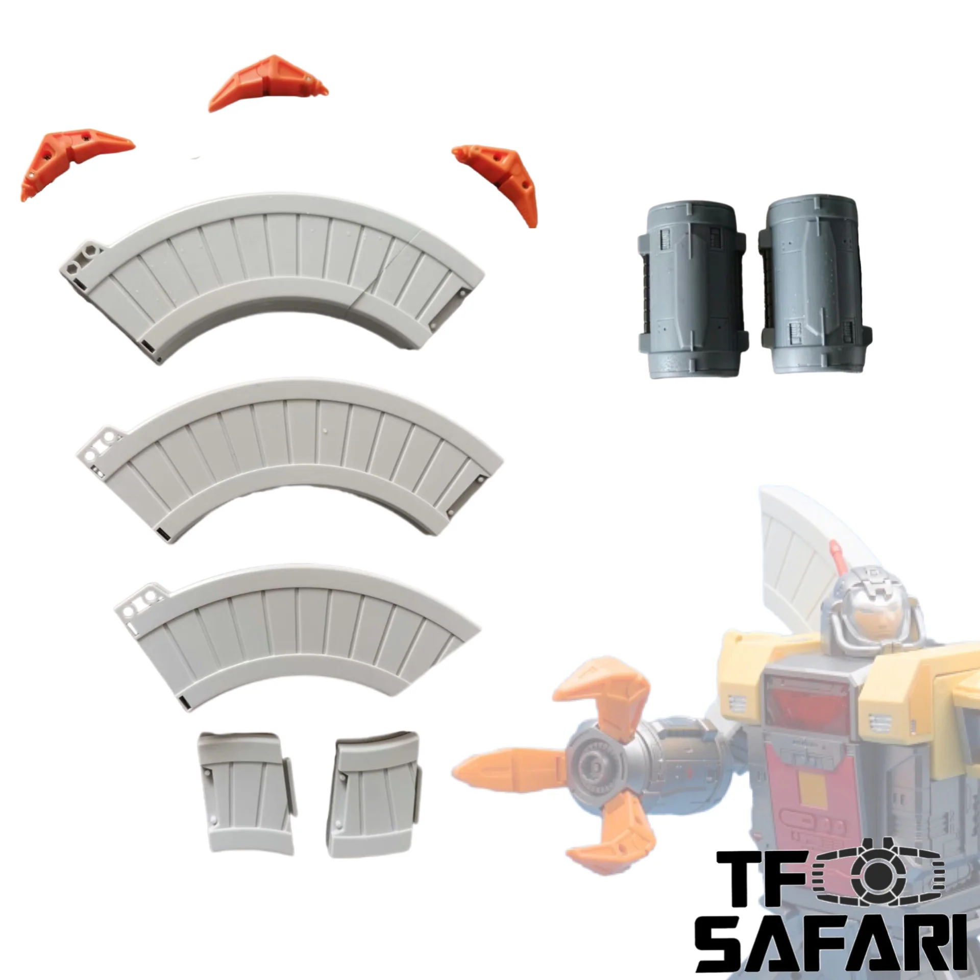 Pangu Toys Upgrade Kit for PT-02 PT02 Mighty Miracle God (Omega Supreme)