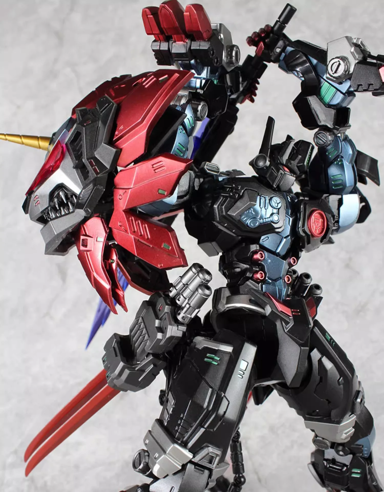 NeoArt Toys NT-11 NT11 Dual Form Xerxes Beast Muscle Black Lion (Lio Convoy / Leo Prime) 21.5cm / 8.5" 7 NeoArt Toys NT-11 NT11 Dual Form Xerxes Beast Muscle Black Lion (Lio Convoy / Leo Prime) 21.5cm / 8.5"