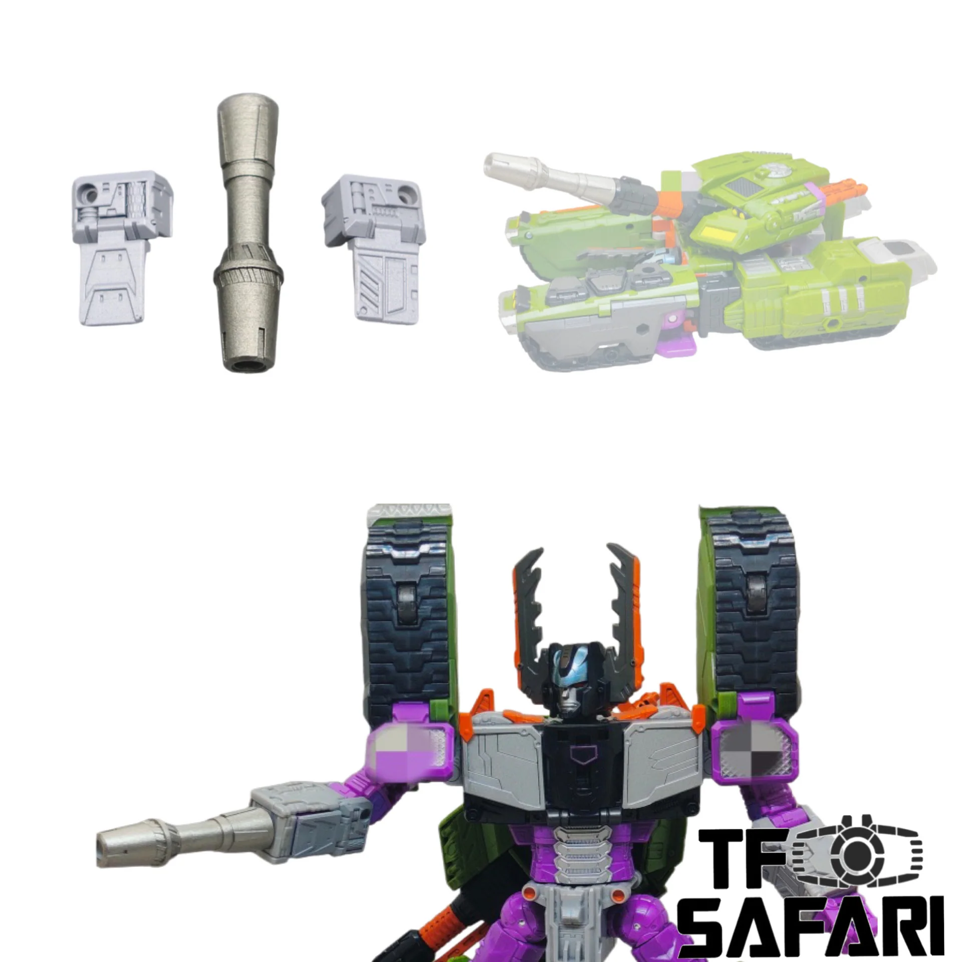 Superman Studio SPS35 SPS35 Gap Filler / Barrel for Legacy Evolution Armada Universe Megatron Upgrade Kit