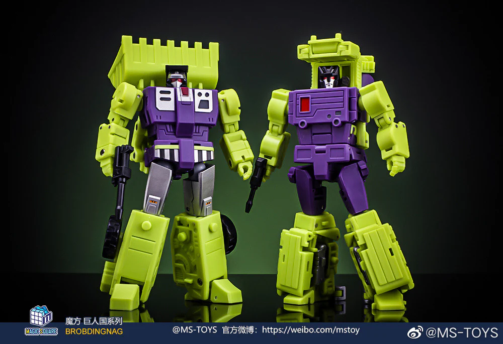 Magic Square MS Toys MS-B37A Shovel Master (Scrapper) & MS-B38A Roller Master (Mixmaster) Constructor Devastator Combiner Set A (2 in 1 set) Metallic Version 3 Magic Square MS Toys MS-B37A Shovel Master (Scrapper) & MS-B38A Roller Master (Mixmaster) Constructor Devastator Combiner Set A (2 in 1 set) Metallic Version
