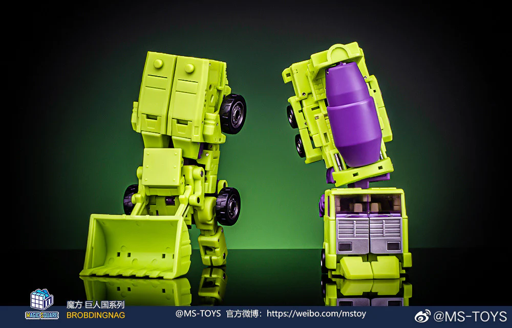 Magic Square MS Toys MS-B37A Shovel Master (Scrapper) & MS-B38A Roller Master (Mixmaster) Constructor Devastator Combiner Set A (2 in 1 set) Metallic Version 8 Magic Square MS Toys MS-B37A Shovel Master (Scrapper) & MS-B38A Roller Master (Mixmaster) Constructor Devastator Combiner Set A (2 in 1 set) Metallic Version