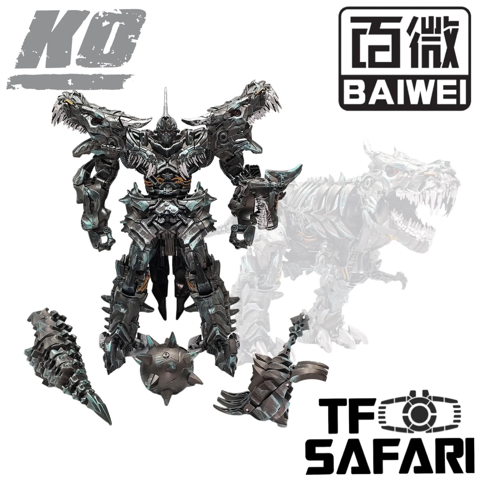 4th party BW BAIWEI TW1034 TW-1034 KO Studio Series SS07 SS-07 Grimlock 23cm / 9"