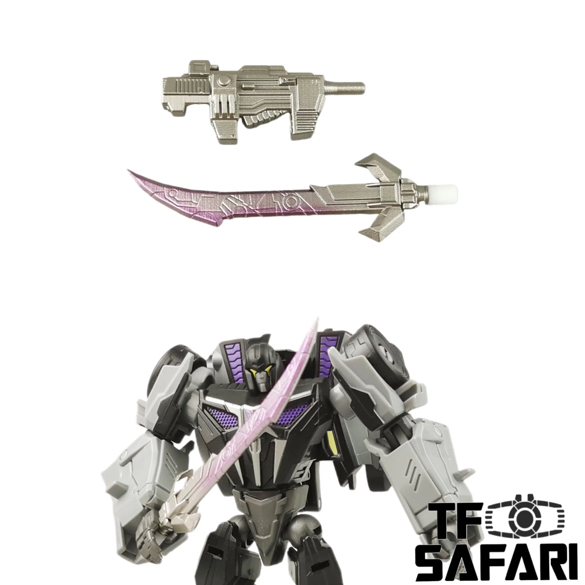 Matrix Workshop M90 M-90 Weapon set (Gun / Sword) for Studio Series Deluxe Class 02 Gamer Edition SS GE02 Barricade Upgrade Kit