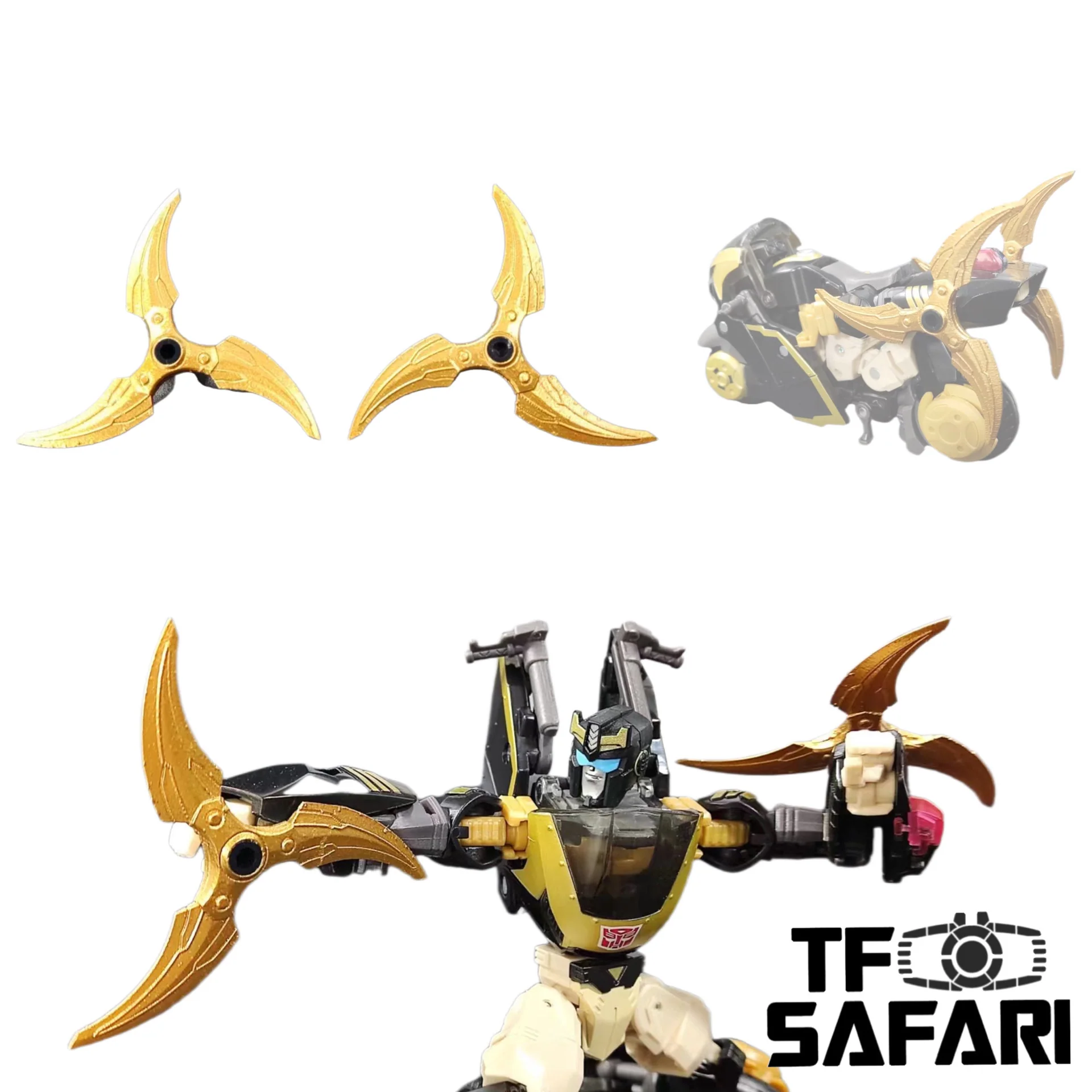 BDT Studio BDT-56 BDT56 Shurikens for Legacy Evolution Animated Universe Prowl Upgrade Kit