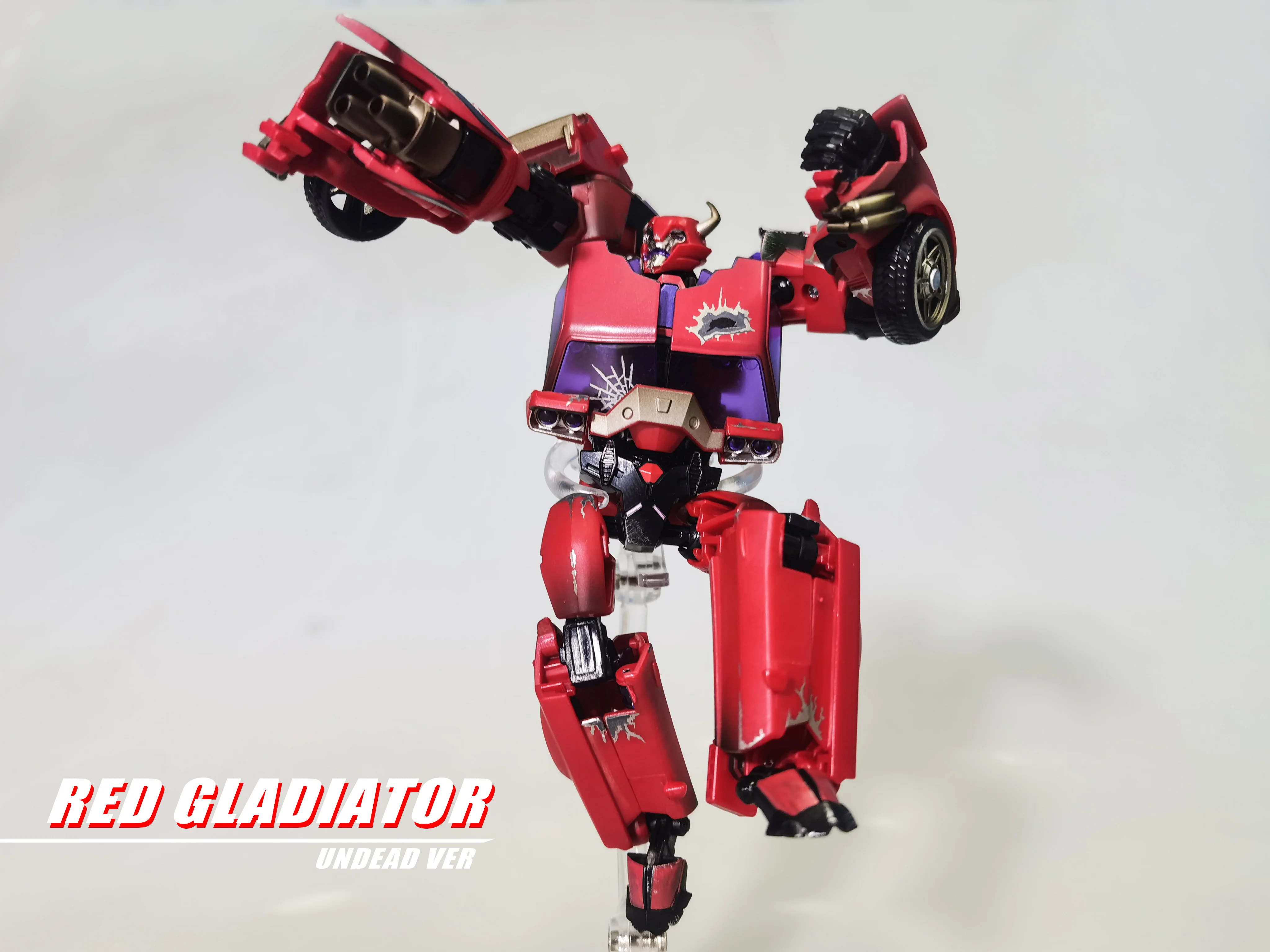 APC Toys APC-009Z APC009Z Red Gladiator (TFP Cliffjumper) Zombie Version 12 APC Toys APC-009Z APC009Z Red Gladiator (TFP Cliffjumper) Zombie Version