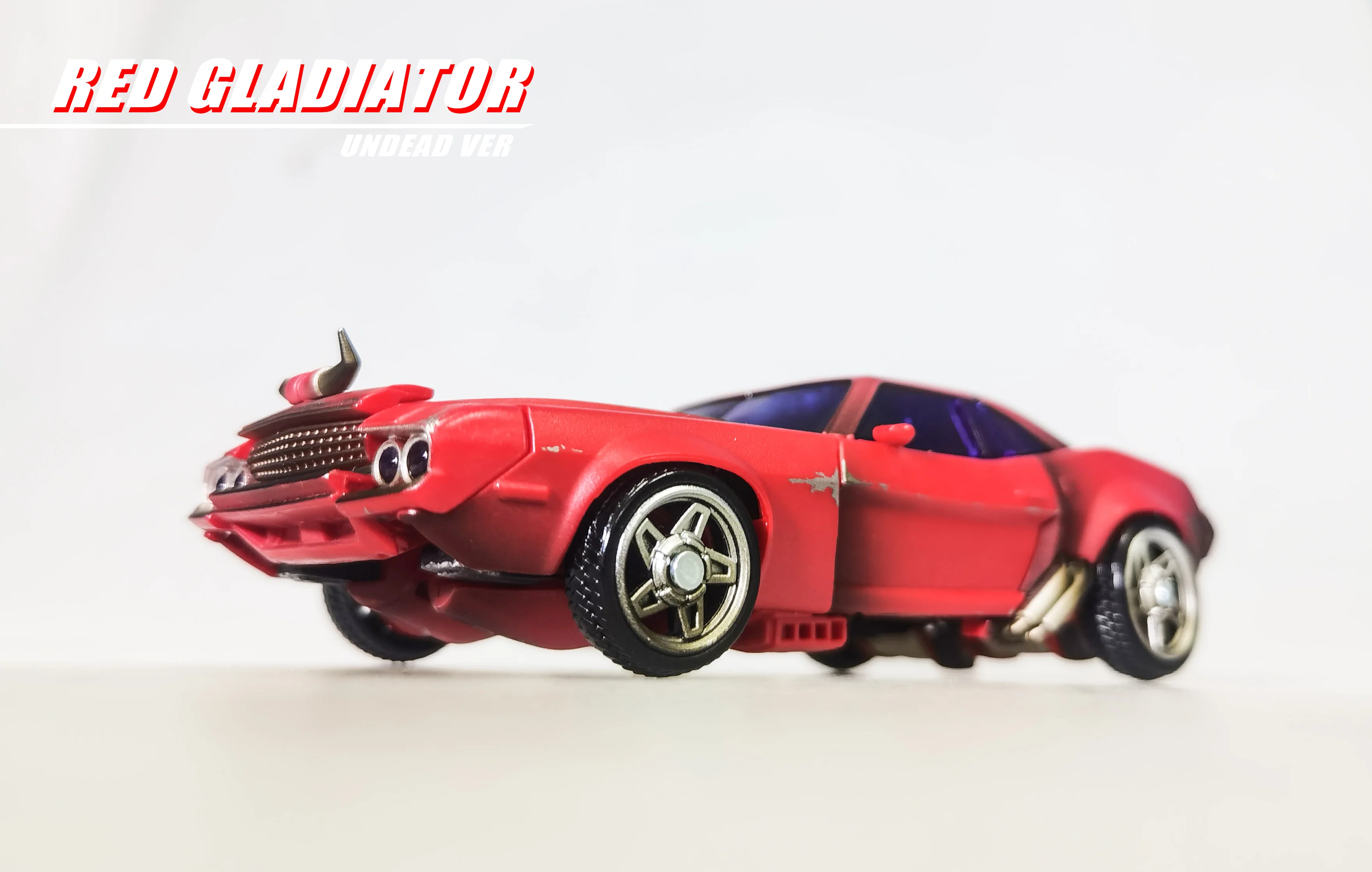 APC Toys APC-009Z APC009Z Red Gladiator (TFP Cliffjumper) Zombie Version 14 APC Toys APC-009Z APC009Z Red Gladiator (TFP Cliffjumper) Zombie Version