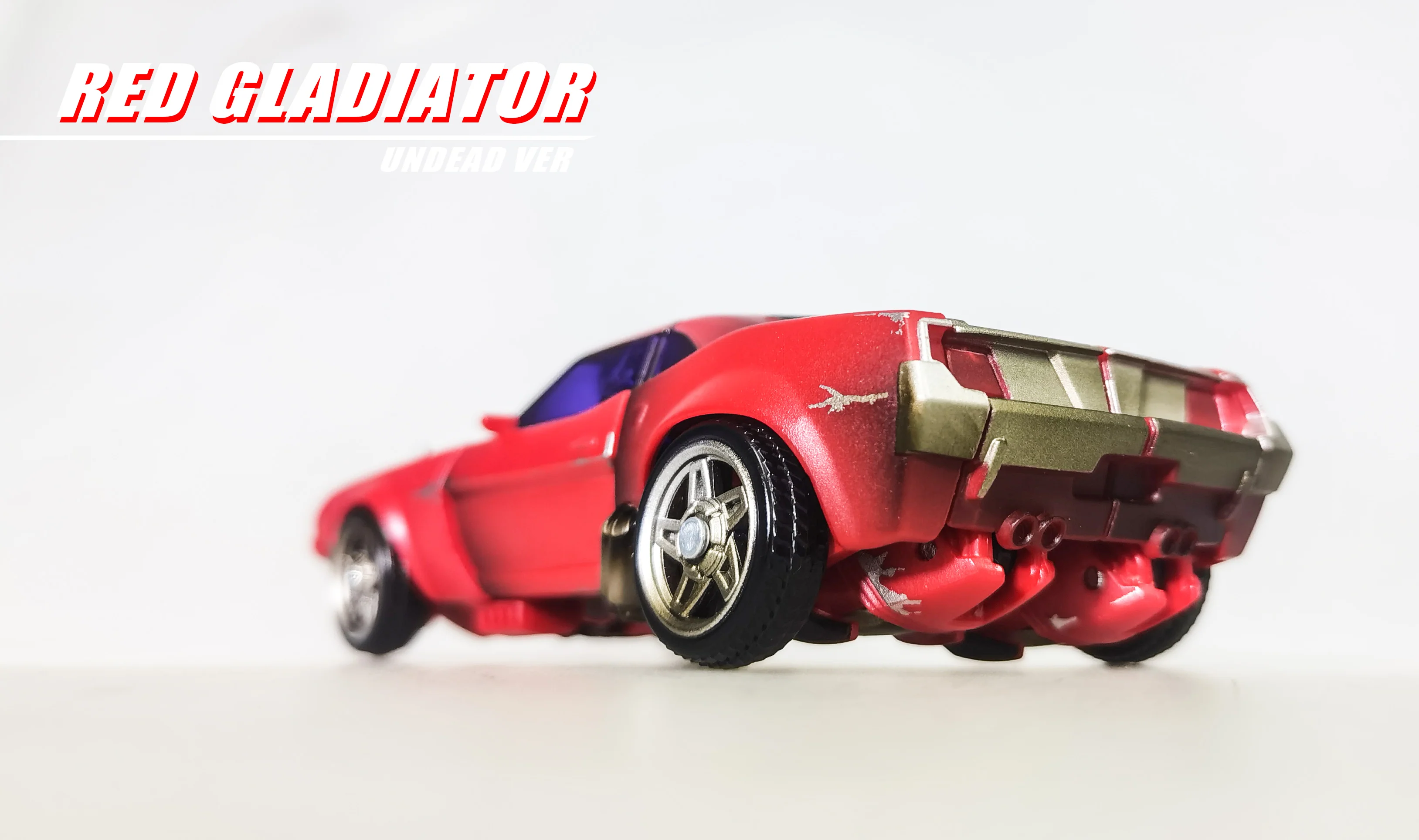 APC Toys APC-009Z APC009Z Red Gladiator (TFP Cliffjumper) Zombie Version 15 APC Toys APC-009Z APC009Z Red Gladiator (TFP Cliffjumper) Zombie Version