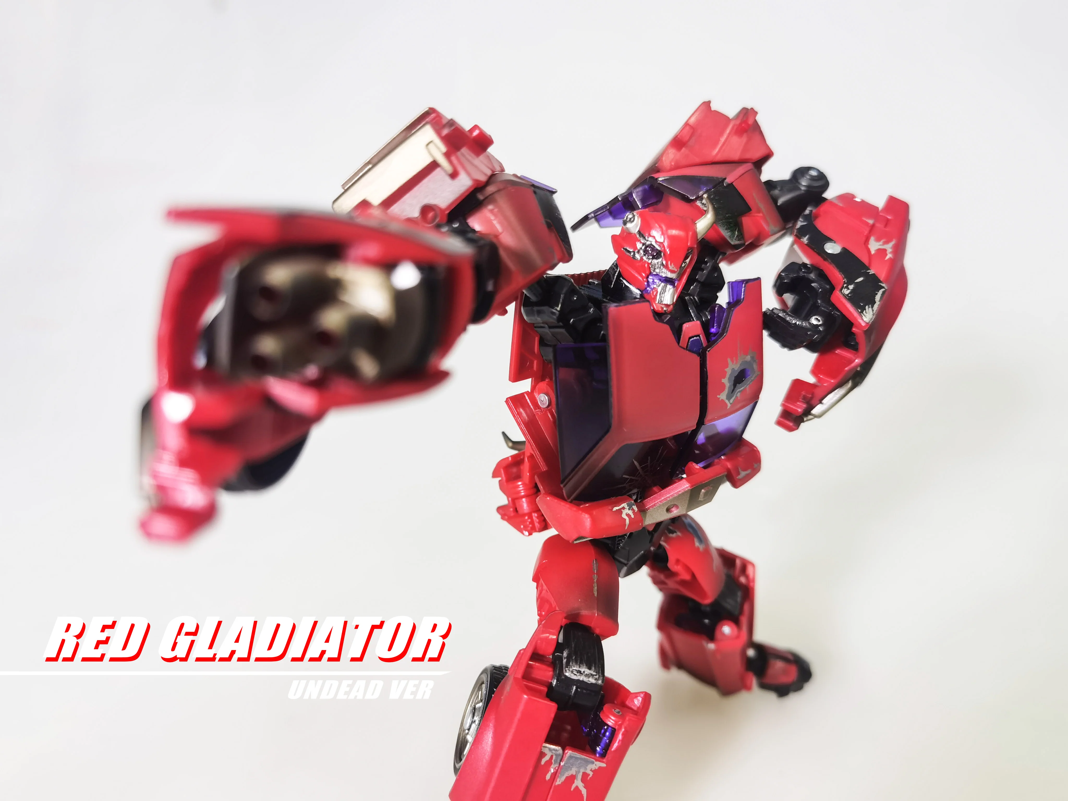 APC Toys APC-009Z APC009Z Red Gladiator (TFP Cliffjumper) Zombie Version 16 APC Toys APC-009Z APC009Z Red Gladiator (TFP Cliffjumper) Zombie Version