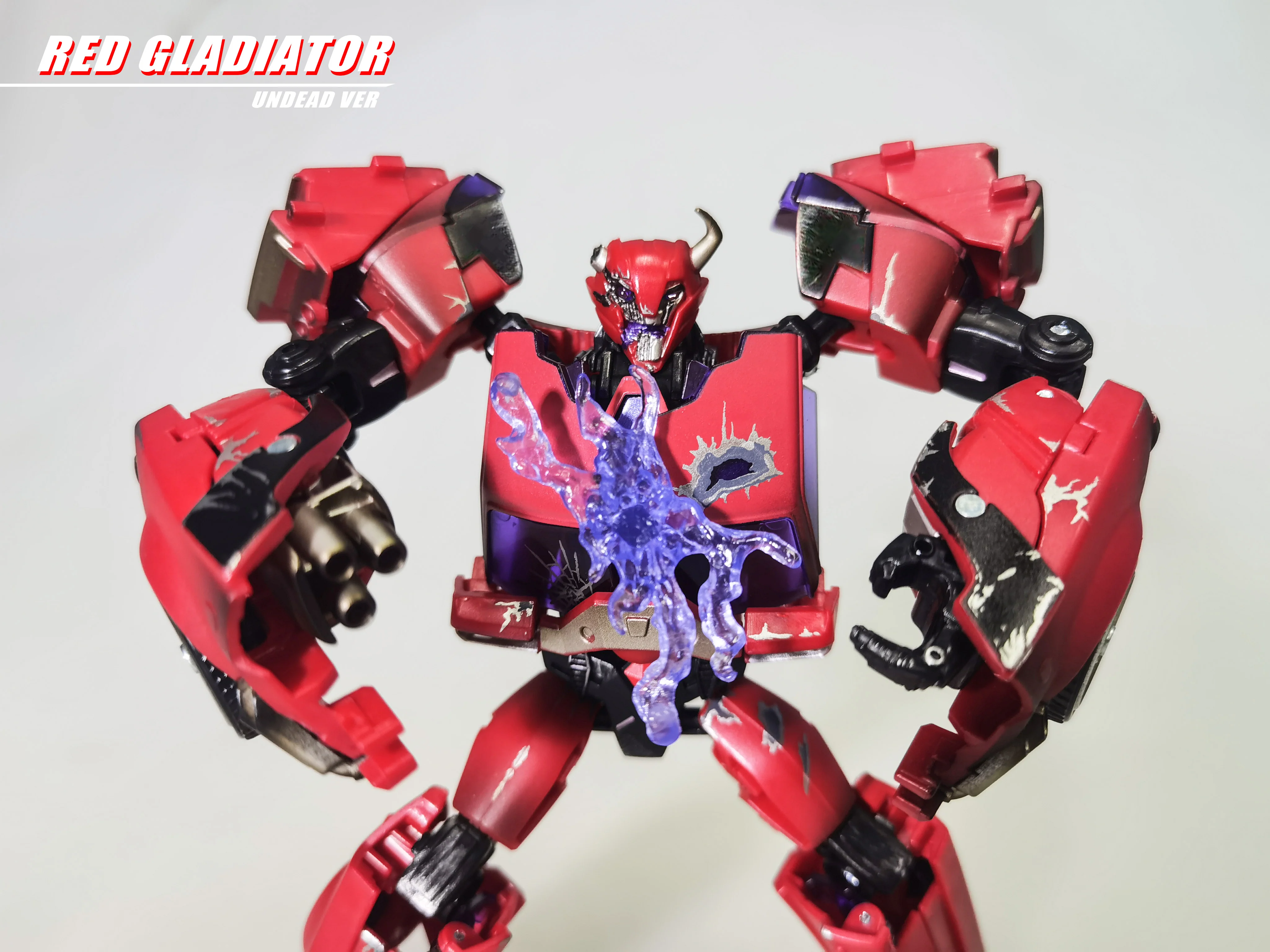 APC Toys APC-009Z APC009Z Red Gladiator (TFP Cliffjumper) Zombie Version 19 APC Toys APC-009Z APC009Z Red Gladiator (TFP Cliffjumper) Zombie Version