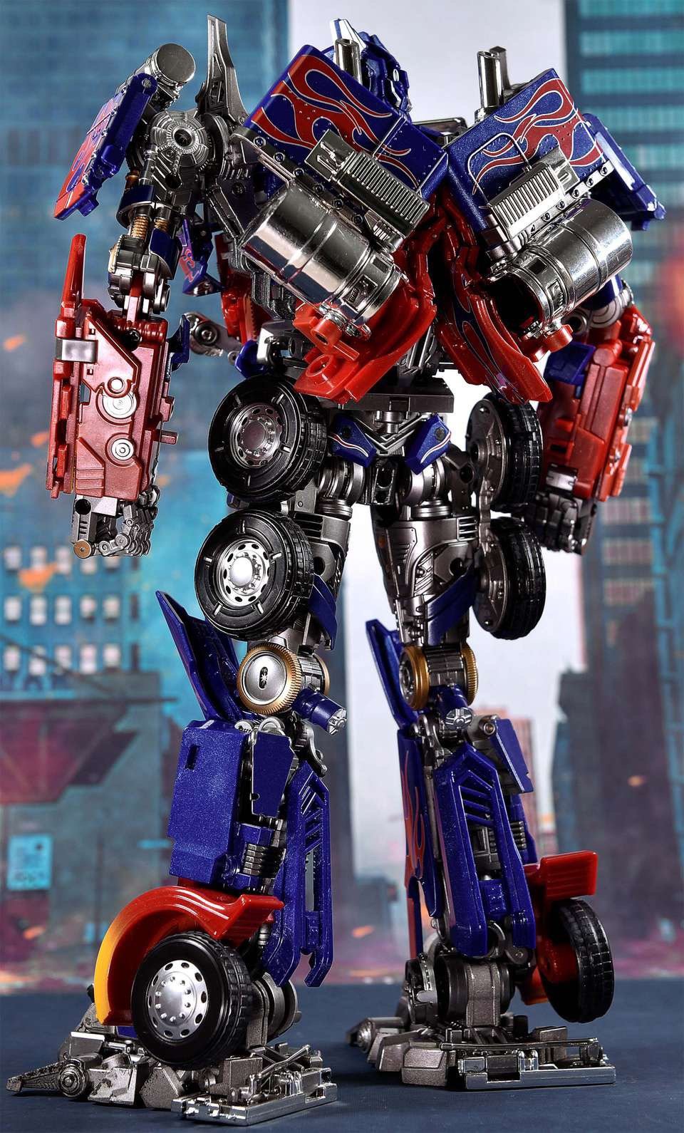 4th Party WJ KO Not MPM04 MPM-04 Optimus Prime Oversized (Black Apple Alloy Modified version) 30cm / 11.5" 20 4th Party WJ KO Not MPM04 MPM-04 Optimus Prime Oversized (Black Apple Alloy Modified version) 30cm / 11.5"