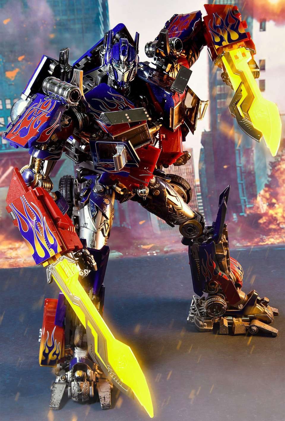 4th Party WJ KO Not MPM04 MPM-04 Optimus Prime Oversized (Black Apple Alloy Modified version) 30cm / 11.5" 22 4th Party WJ KO Not MPM04 MPM-04 Optimus Prime Oversized (Black Apple Alloy Modified version) 30cm / 11.5"