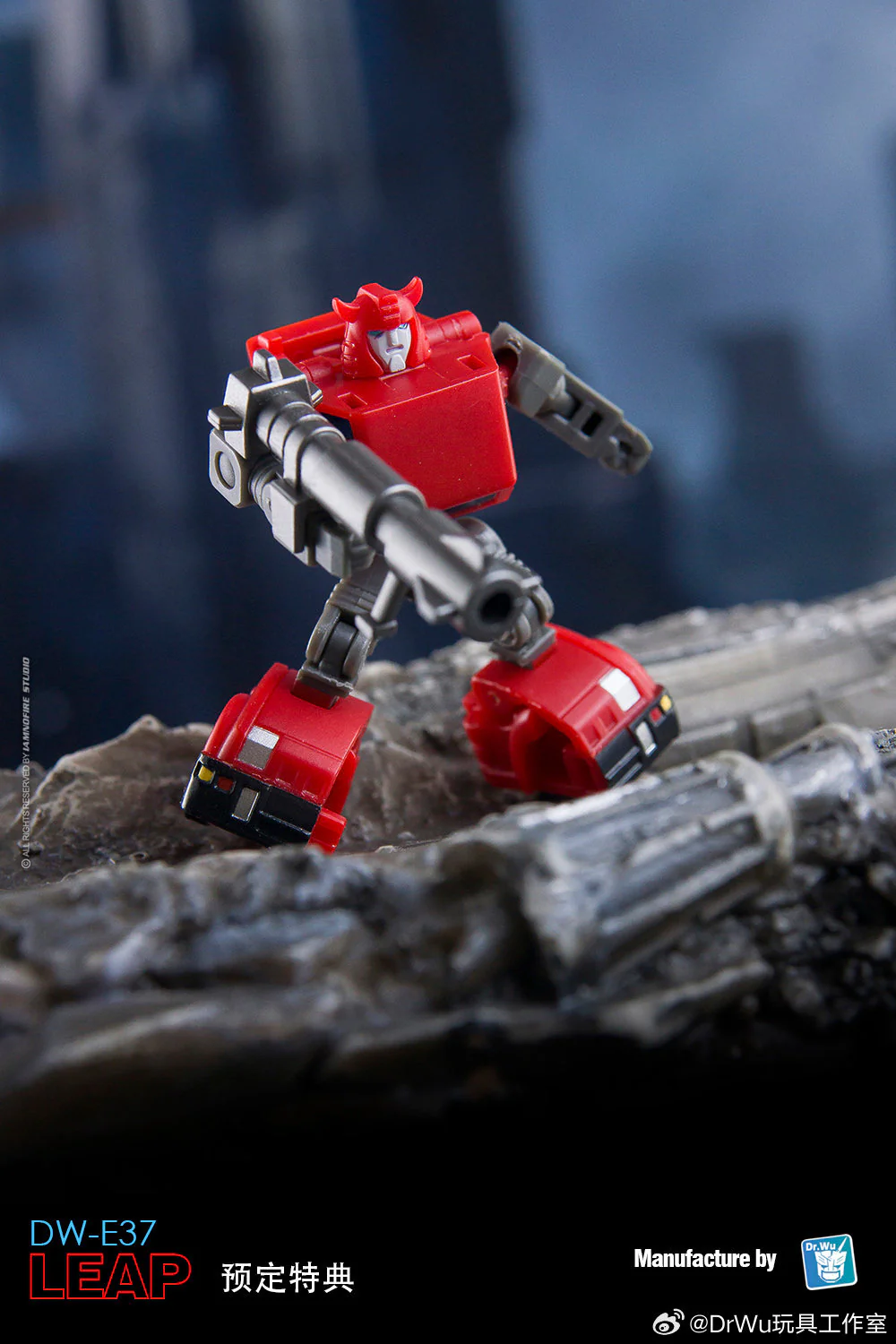 【Pre-Order】Dr.Wu & Mechanic Studio Extreme Warfare DW-E37 Leap (Cliffjumper) / DW-E38 Pulse Gun (Shockwave) 2 in 1 set 4.5cm 14 【Pre-Order】Dr.Wu & Mechanic Studio Extreme Warfare DW-E37 Leap (Cliffjumper) / DW-E38 Pulse Gun (Shockwave) 2 in 1 set 4.5cm