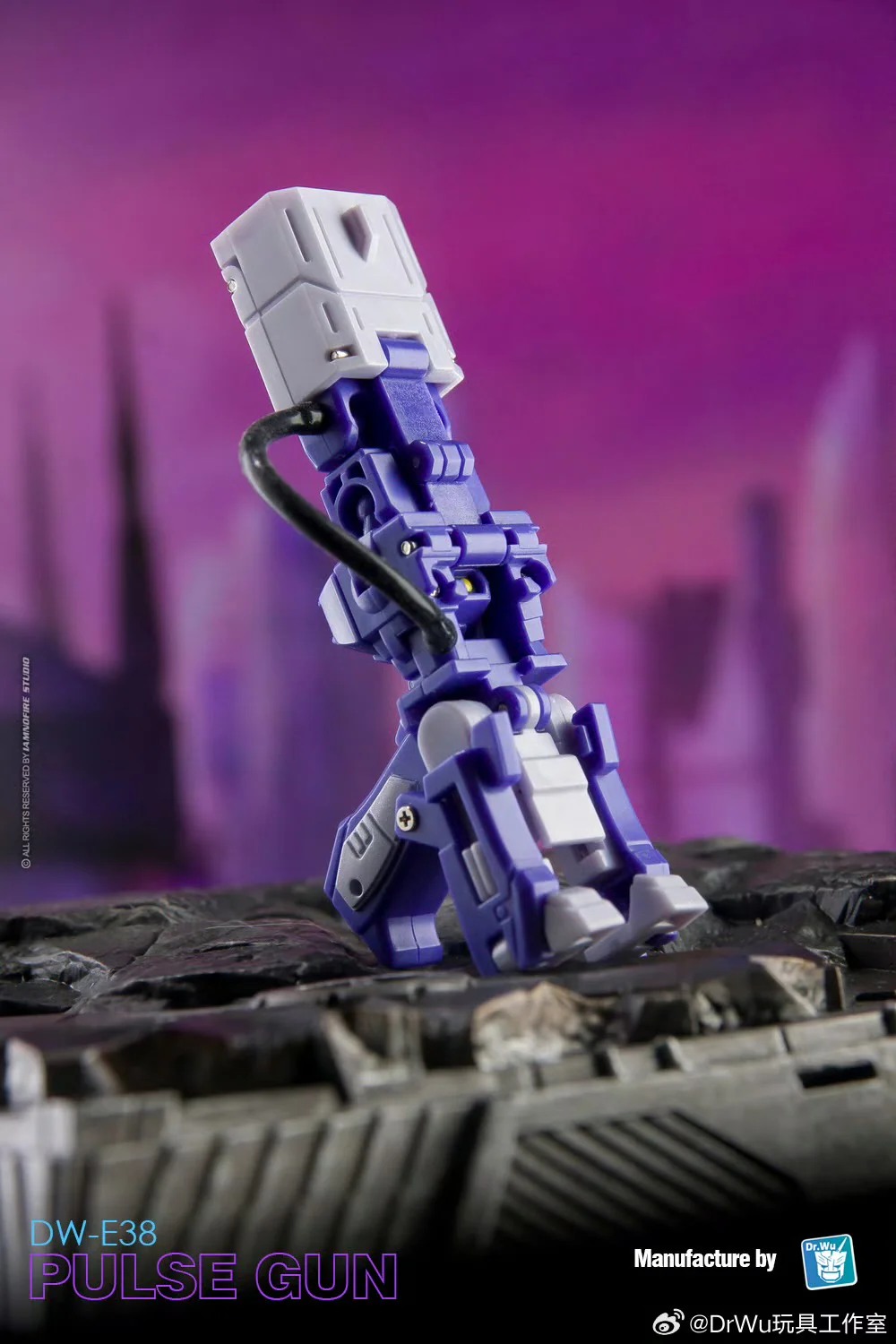 【Pre-Order】Dr.Wu & Mechanic Studio Extreme Warfare DW-E37 Leap (Cliffjumper) / DW-E38 Pulse Gun (Shockwave) 2 in 1 set 4.5cm 6 【Pre-Order】Dr.Wu & Mechanic Studio Extreme Warfare DW-E37 Leap (Cliffjumper) / DW-E38 Pulse Gun (Shockwave) 2 in 1 set 4.5cm