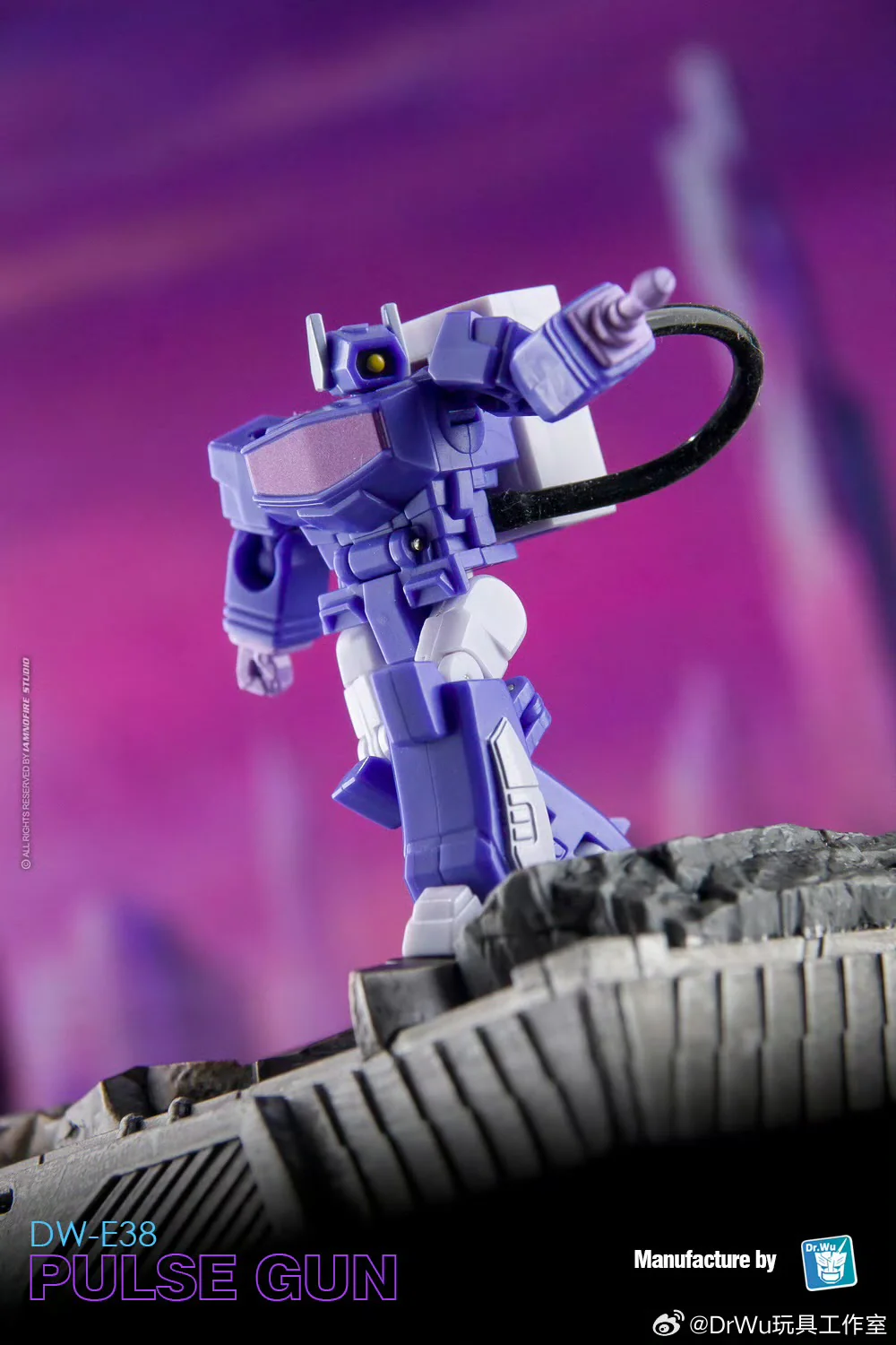 【Pre-Order】Dr.Wu & Mechanic Studio Extreme Warfare DW-E37 Leap (Cliffjumper) / DW-E38 Pulse Gun (Shockwave) 2 in 1 set 4.5cm 7 【Pre-Order】Dr.Wu & Mechanic Studio Extreme Warfare DW-E37 Leap (Cliffjumper) / DW-E38 Pulse Gun (Shockwave) 2 in 1 set 4.5cm