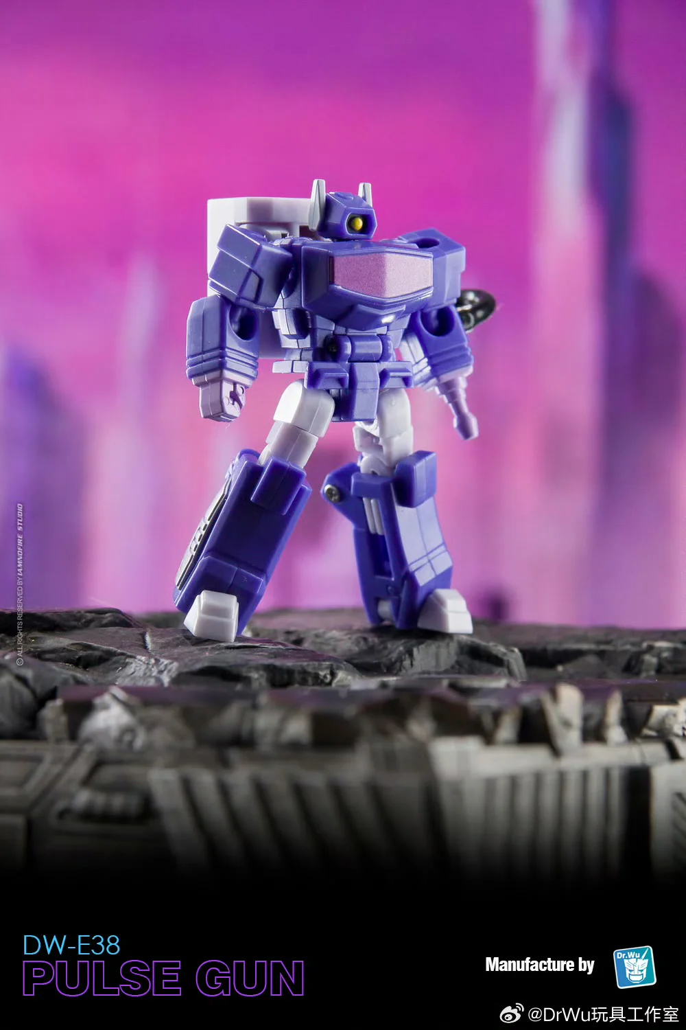 【Pre-Order】Dr.Wu & Mechanic Studio Extreme Warfare DW-E37 Leap (Cliffjumper) / DW-E38 Pulse Gun (Shockwave) 2 in 1 set 4.5cm 9 【Pre-Order】Dr.Wu & Mechanic Studio Extreme Warfare DW-E37 Leap (Cliffjumper) / DW-E38 Pulse Gun (Shockwave) 2 in 1 set 4.5cm