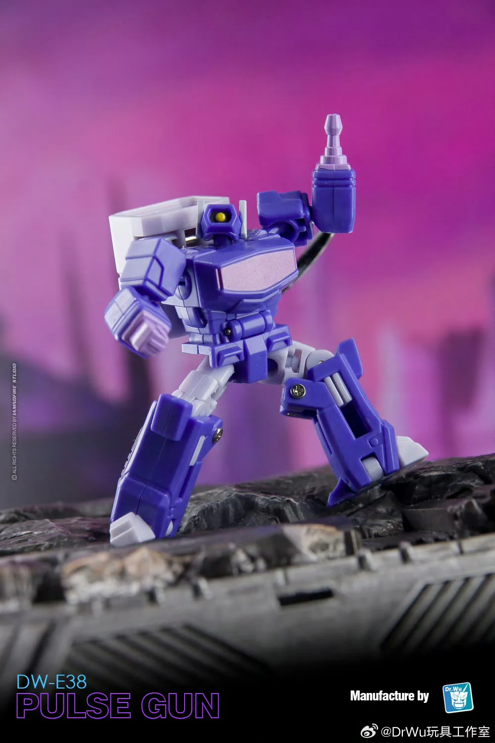 【Pre-Order】Dr.Wu & Mechanic Studio Extreme Warfare DW-E37 Leap (Cliffjumper) / DW-E38 Pulse Gun (Shockwave) 2 in 1 set 4.5cm 10 【Pre-Order】Dr.Wu & Mechanic Studio Extreme Warfare DW-E37 Leap (Cliffjumper) / DW-E38 Pulse Gun (Shockwave) 2 in 1 set 4.5cm