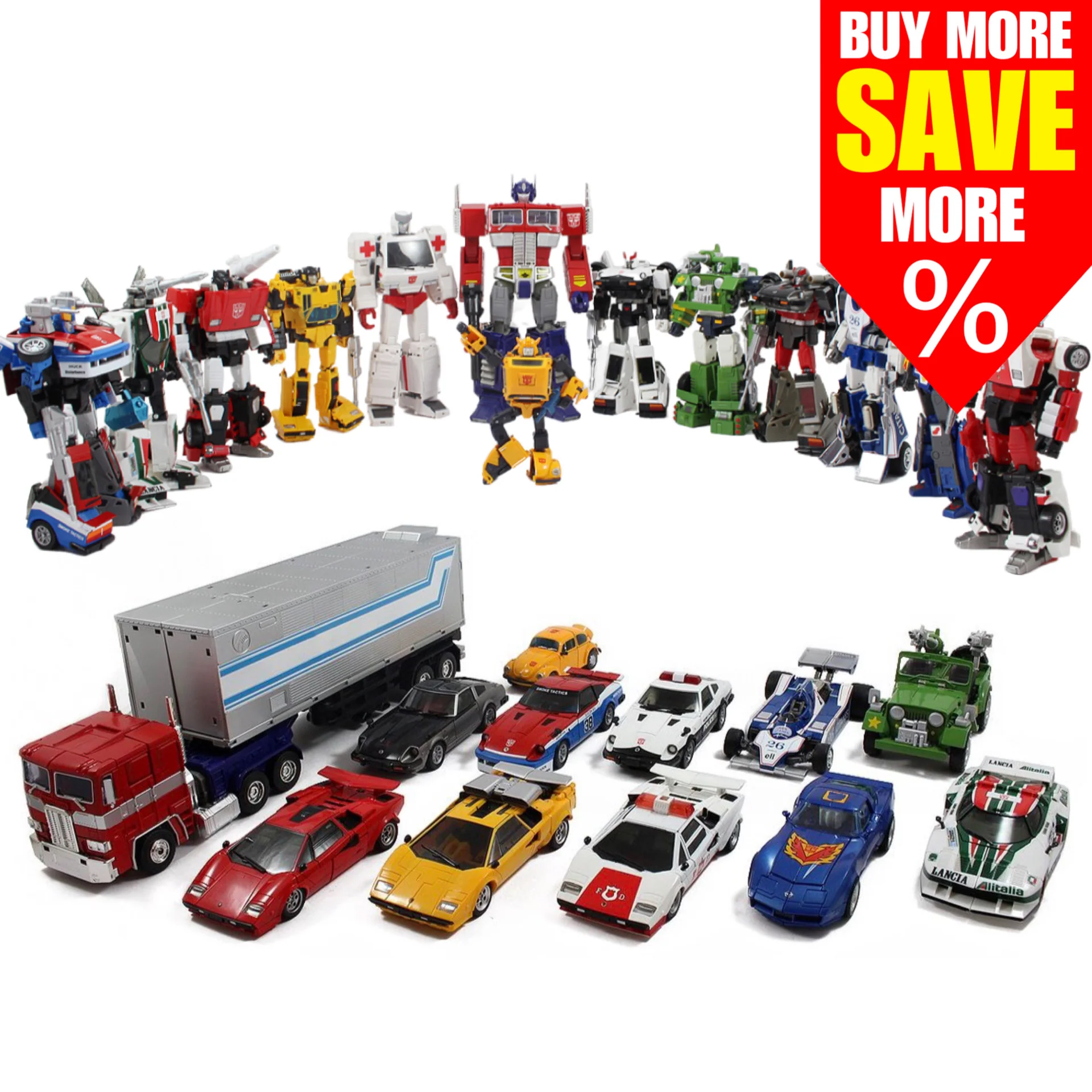 4th party No-brand MP Masterpiece Collection Not Autobots