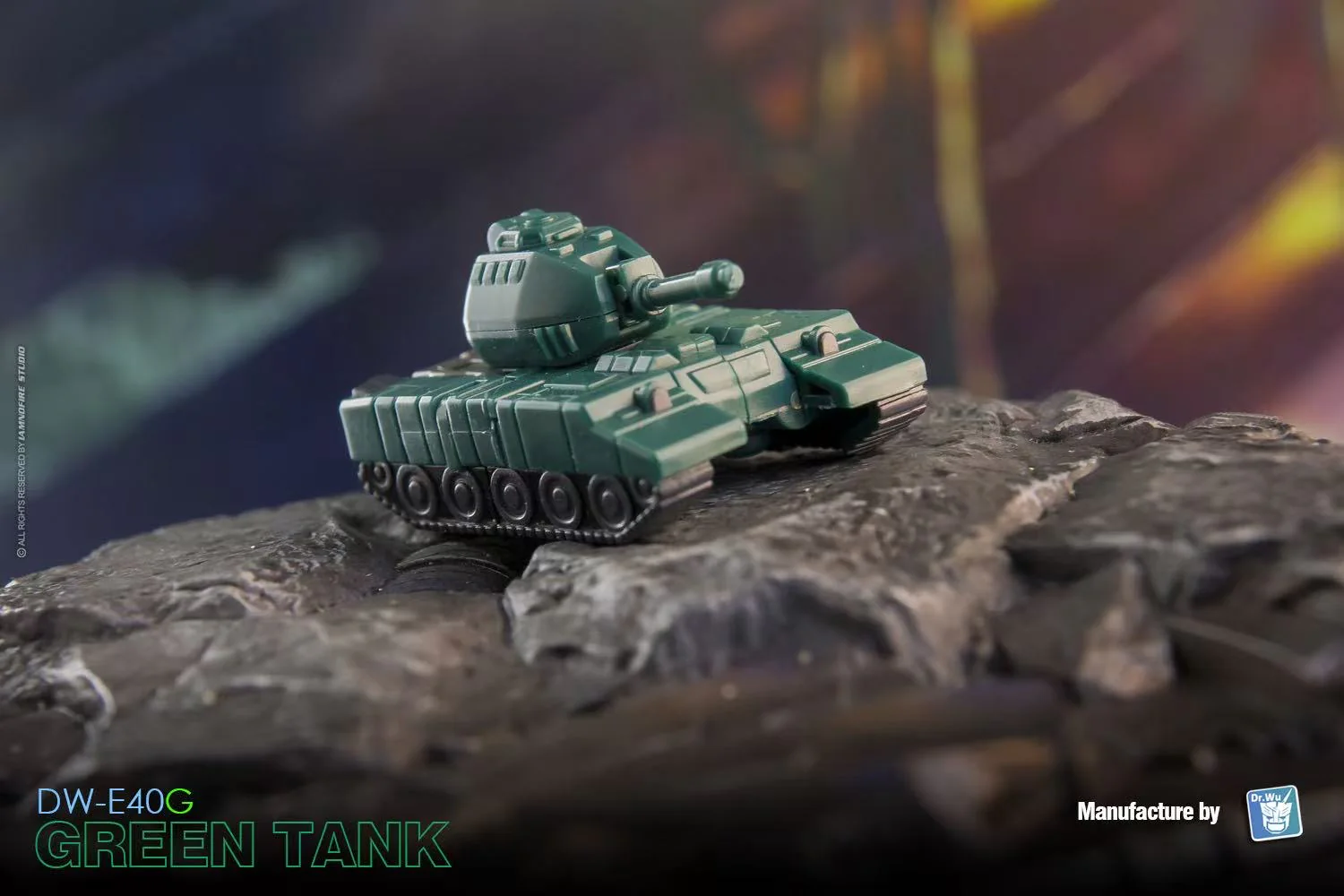 【Pre-Order】Dr.Wu & Mechanic Studio Extreme Warfare DW-E40G Green Tank (Gobots Treds) / DW-E42 Shi Fu (Alpha Trion) 2 in 1 set 4.5cm 6 【Pre-Order】Dr.Wu & Mechanic Studio Extreme Warfare DW-E40G Green Tank (Gobots Treds) / DW-E42 Shi Fu (Alpha Trion) 2 in 1 set 4.5cm