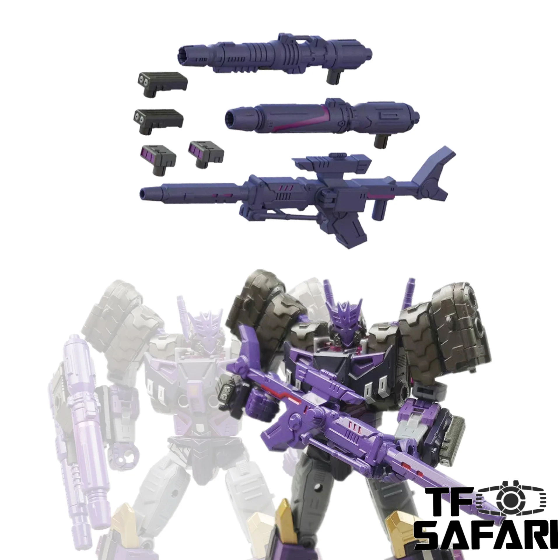 Matrix Workshop M87 M-87 Weapon set for Legacy Evolution Comic Verse Tarn Upgrade Kit