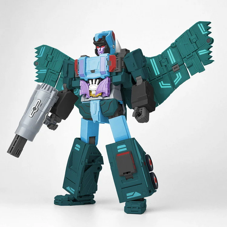 FansHobby FH MB-19A MB19A Doubledealer (Doubleclouder) Blue-green Wing Version 32cm / 12.6“ 4 FansHobby FH MB-19A MB19A Doubledealer (Doubleclouder) Blue-green Wing Version 32cm / 12.6“
