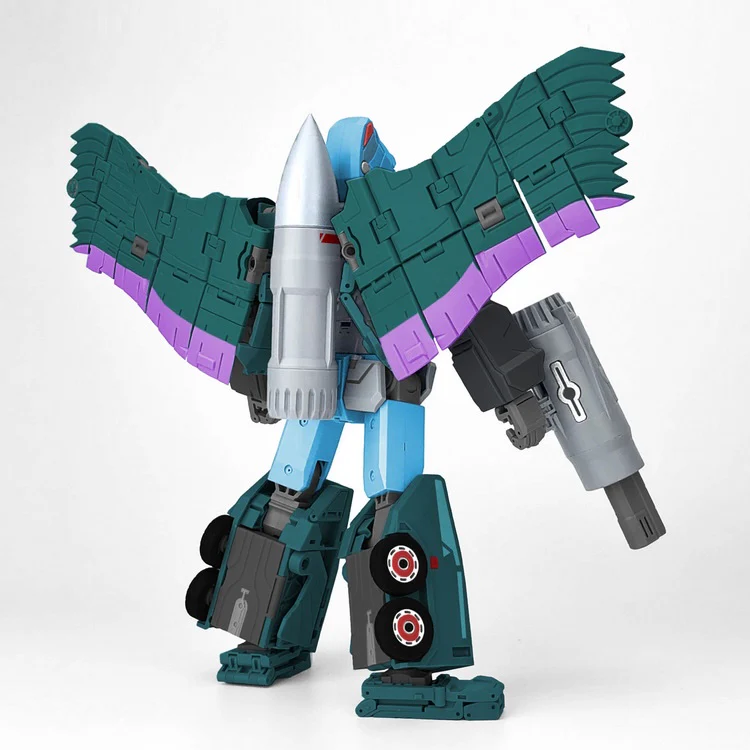 FansHobby FH MB-19A MB19A Doubledealer (Doubleclouder) Blue-green Wing Version 32cm / 12.6“ 5 FansHobby FH MB-19A MB19A Doubledealer (Doubleclouder) Blue-green Wing Version 32cm / 12.6“