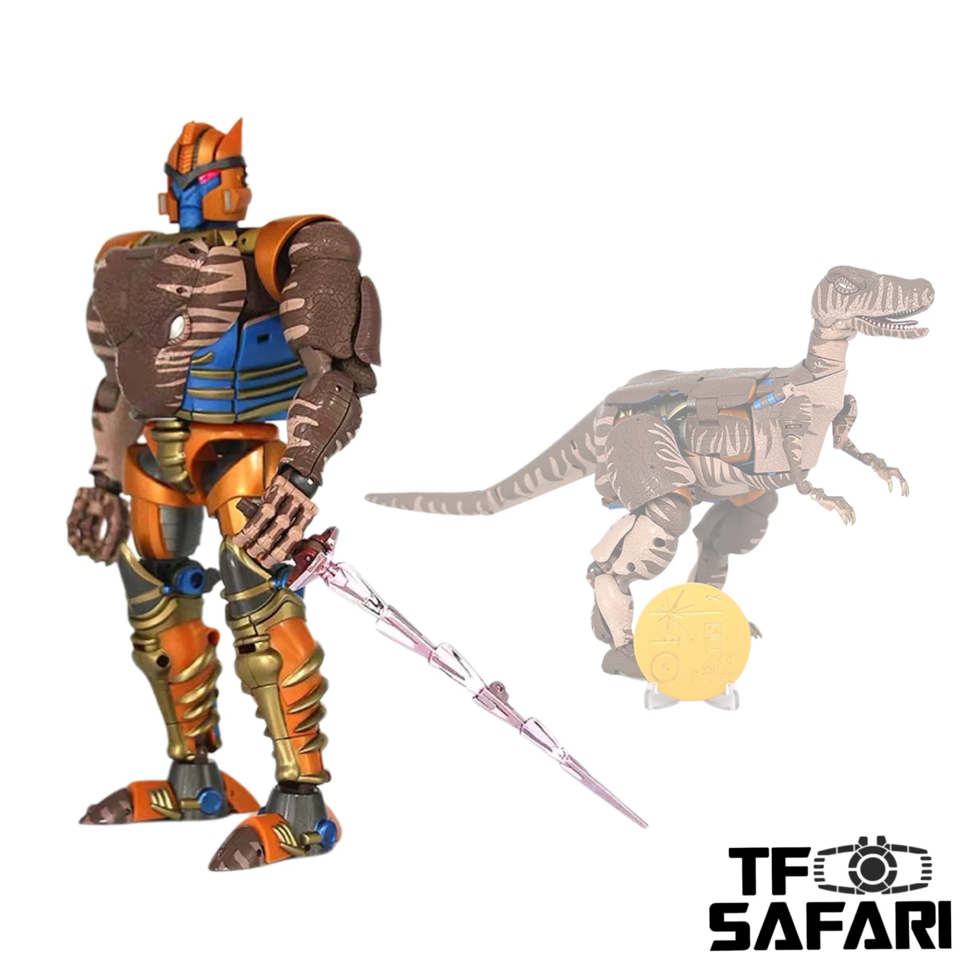 Infinite Transformation IT02 IT-02 Dinobot Beast War (Not MP41 MP-41) MP Size 26cm / 10"