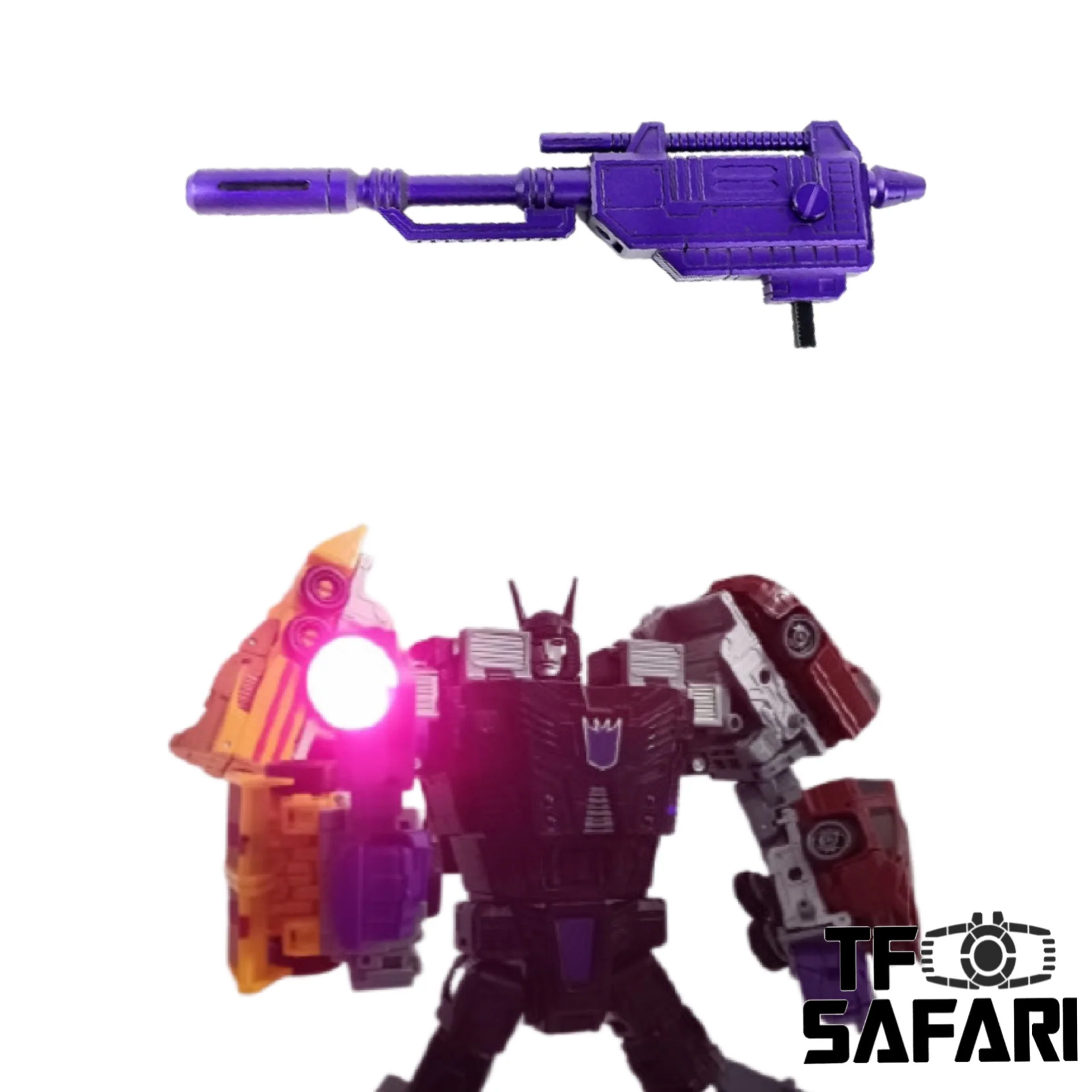 Shockwave Lab SL158 SL-158 LED Light Blaster for Generations Legacy Menasor Upgrade Kit