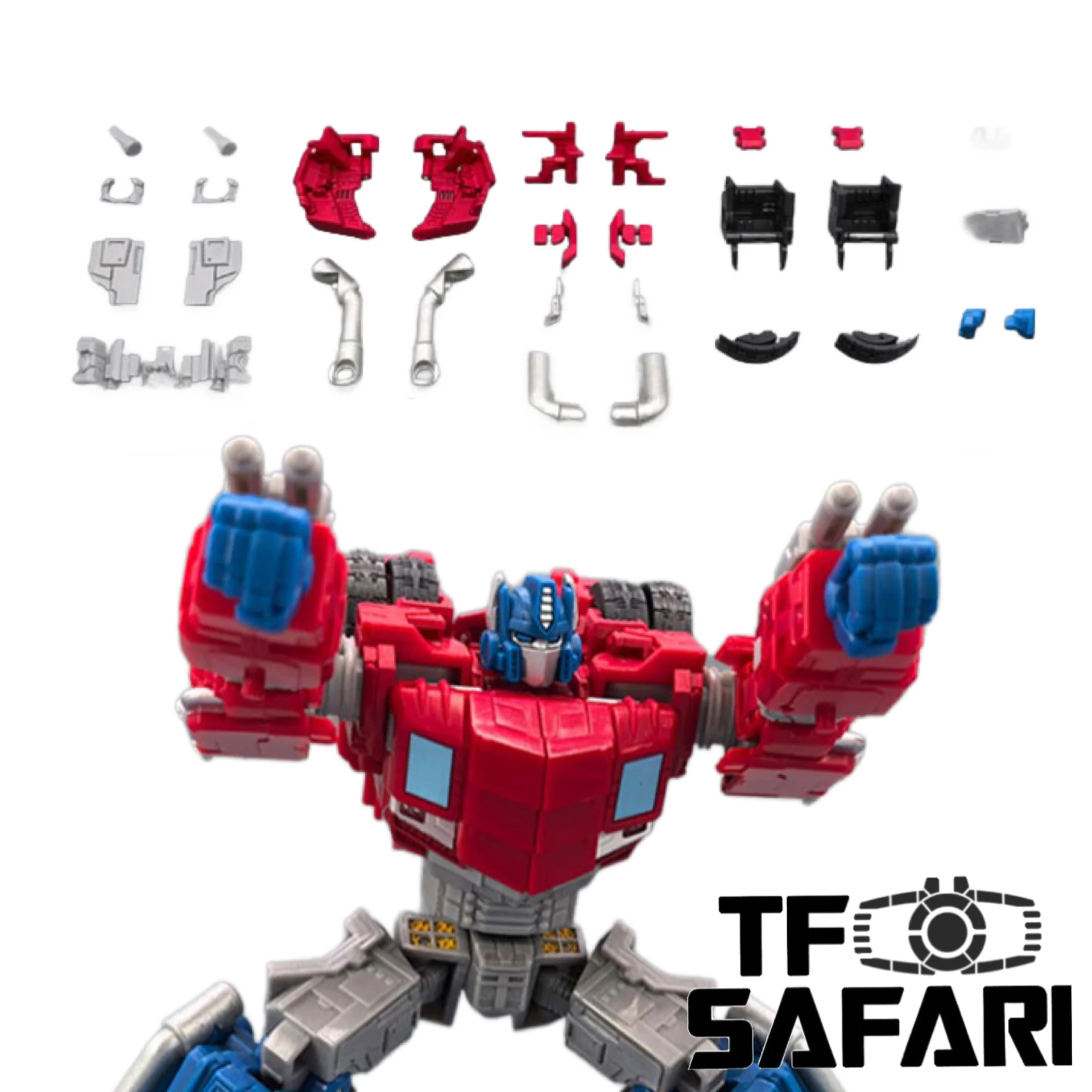 Go Better Studio GX-68 GX68 Upgrade Kit / Gap fillers for Legacy United SDCC 2024 Fractured Friendship Orion Pax Upgrade Kit