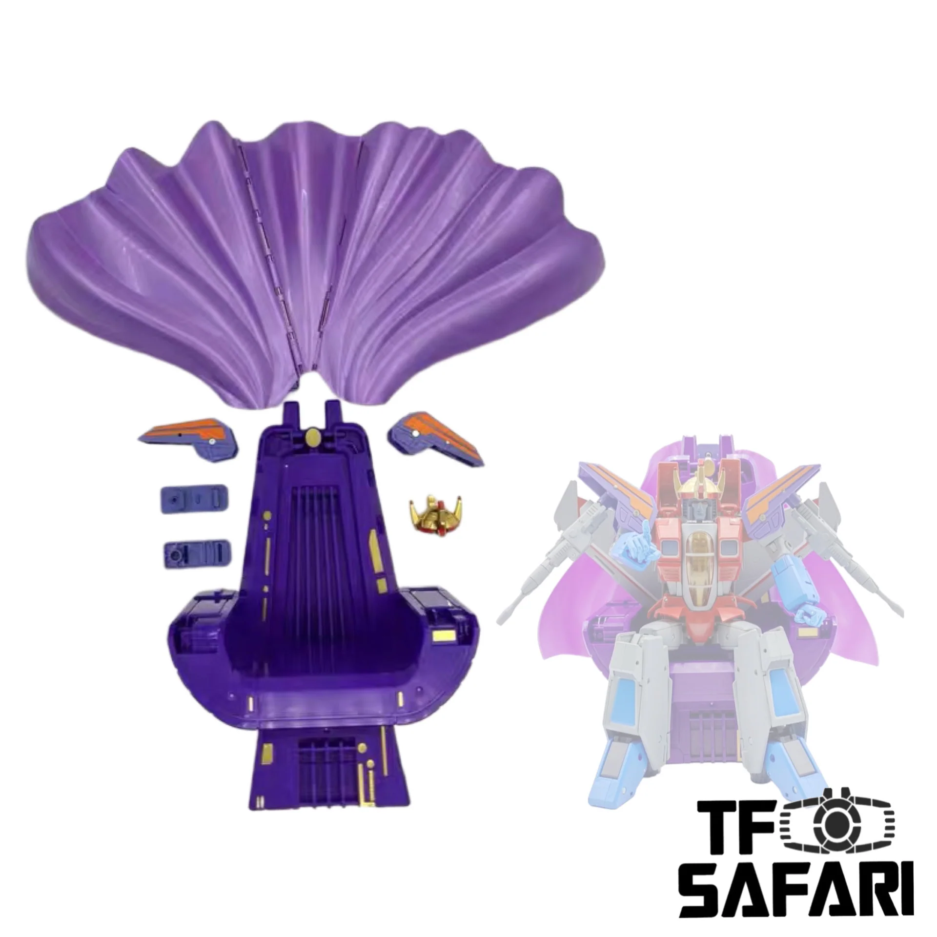 【Loose Pack】4th party TW01 TW-01 Coronation Accessories for for MP52 MP-52 Starscream