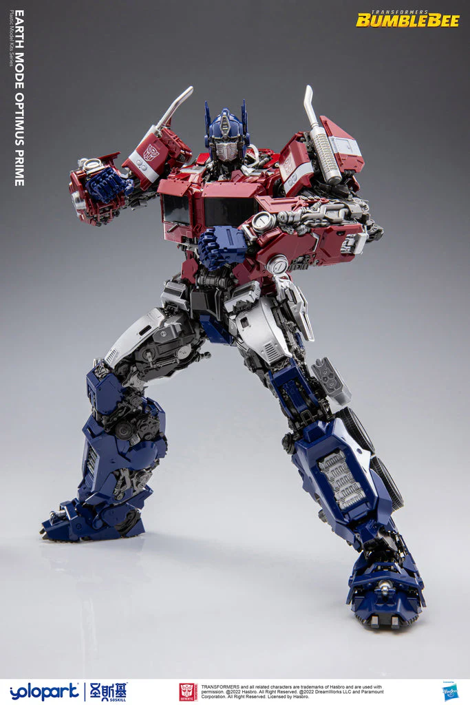 Yolopark / SOSKILL Bumblebee Movie Earth Mode Optimus Prime Gumpla-like Model Kit 30cm / 12" 19 Yolopark / SOSKILL Bumblebee Movie Earth Mode Optimus Prime Gumpla-like Model Kit 30cm / 12"