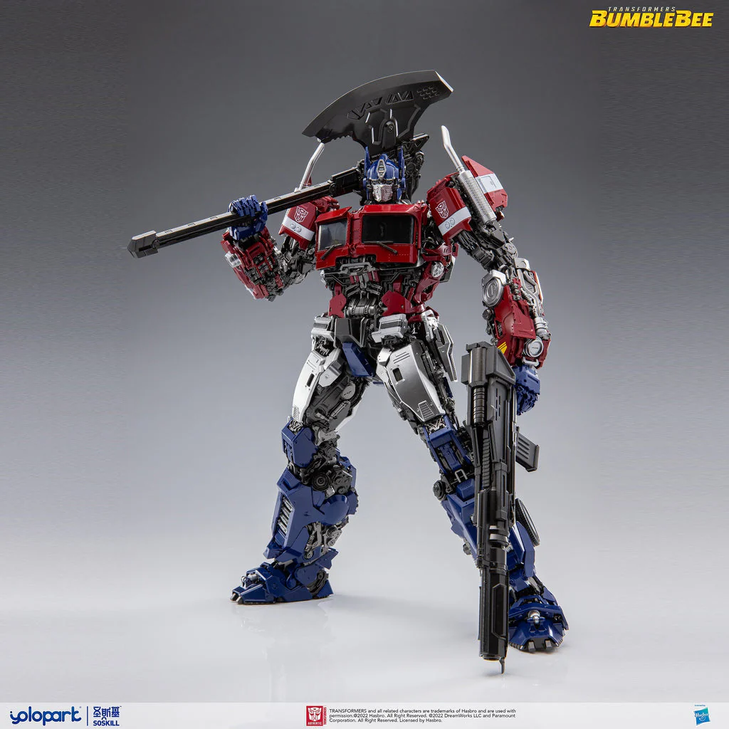 Yolopark / SOSKILL Bumblebee Movie Earth Mode Optimus Prime Gumpla-like Model Kit 30cm / 12" 7 Yolopark / SOSKILL Bumblebee Movie Earth Mode Optimus Prime Gumpla-like Model Kit 30cm / 12"