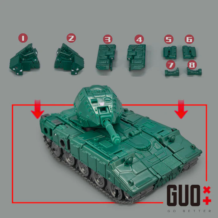 Go Better Studio GX-24 / GX-24B GX24 / GX24B Gap Fillers for WFC Kingdom Warpath / Generation Selects Go-Bot Treds Upgrade Kit 13 Go Better Studio GX-24 / GX-24B GX24 / GX24B Gap Fillers for WFC Kingdom Warpath / Generation Selects Go-Bot Treds Upgrade Kit