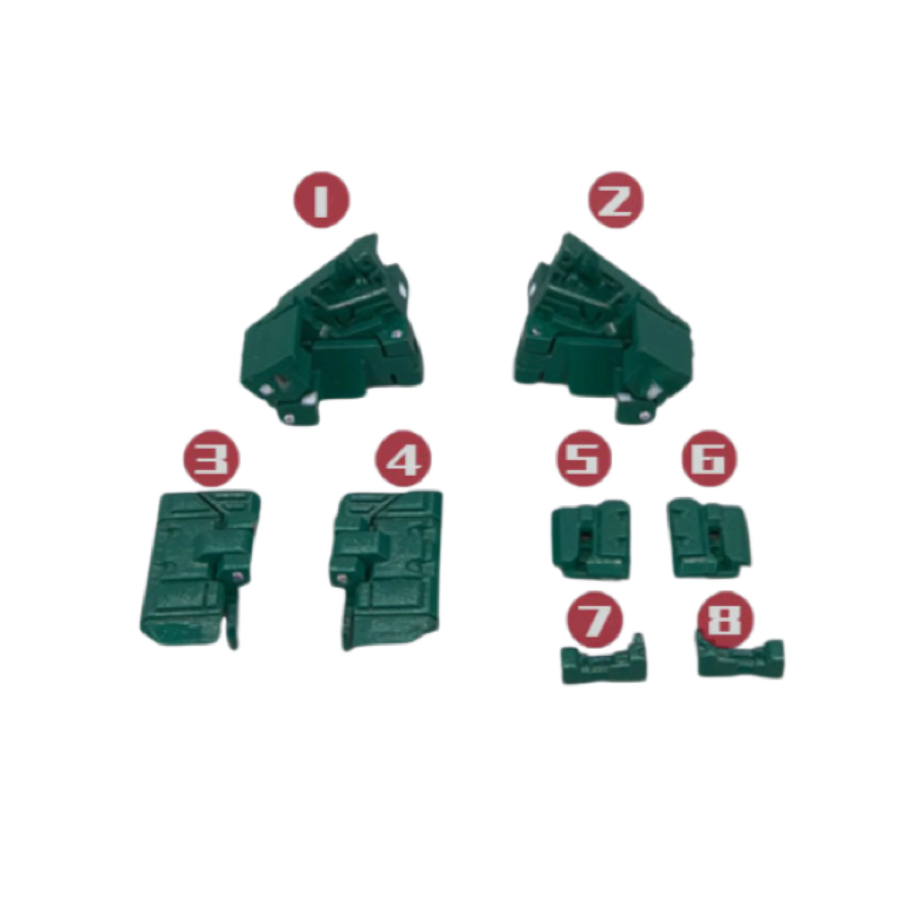 Go Better Studio GX-24 / GX-24B GX24 / GX24B Gap Fillers for WFC Kingdom Warpath / Generation Selects Go-Bot Treds Upgrade Kit 14 Go Better Studio GX-24 / GX-24B GX24 / GX24B Gap Fillers for WFC Kingdom Warpath / Generation Selects Go-Bot Treds Upgrade Kit
