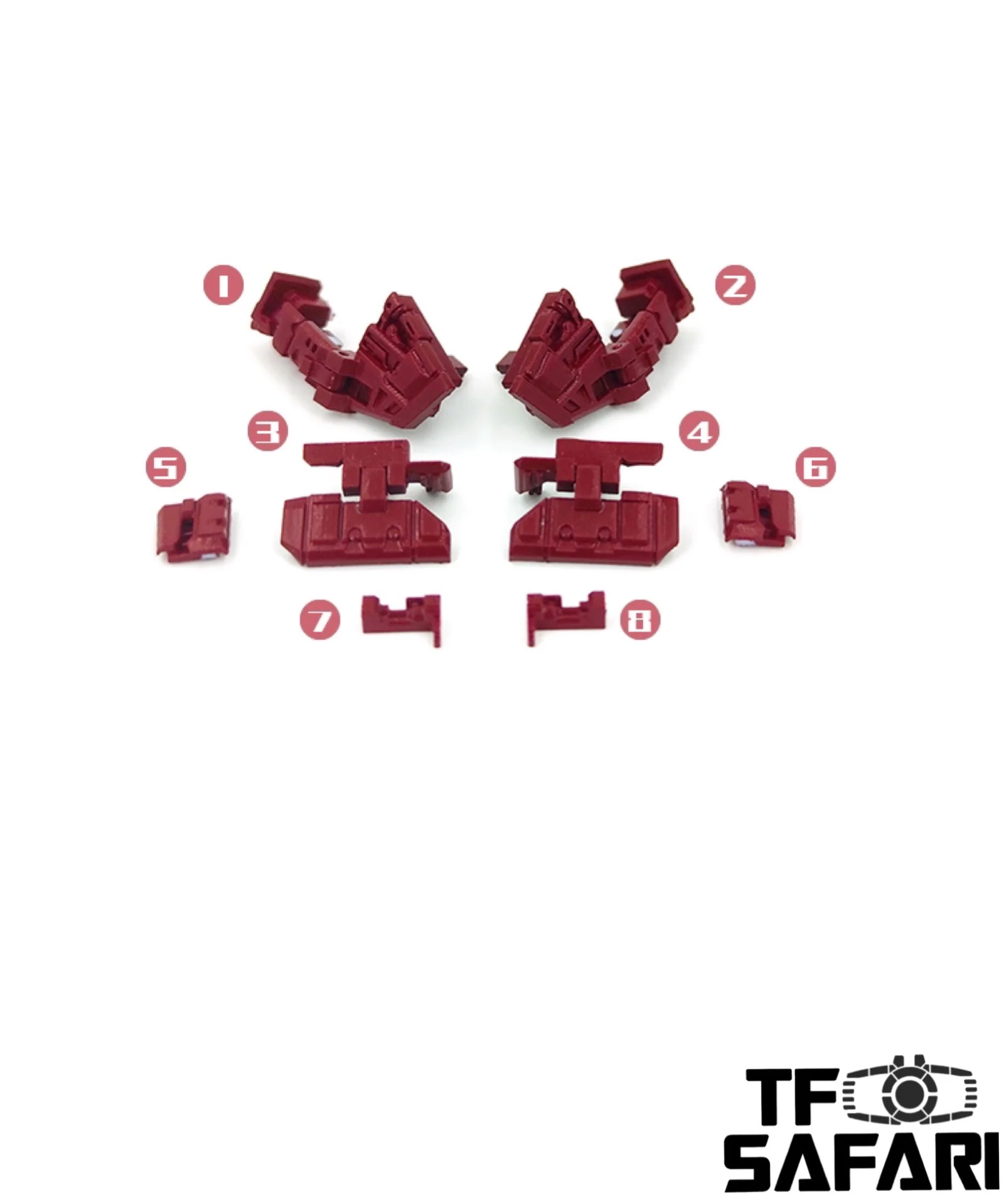 Go Better Studio GX-24 / GX-24B GX24 / GX24B Gap Fillers for WFC Kingdom Warpath / Generation Selects Go-Bot Treds Upgrade Kit 3 Go Better Studio GX-24 / GX-24B GX24 / GX24B Gap Fillers for WFC Kingdom Warpath / Generation Selects Go-Bot Treds Upgrade Kit
