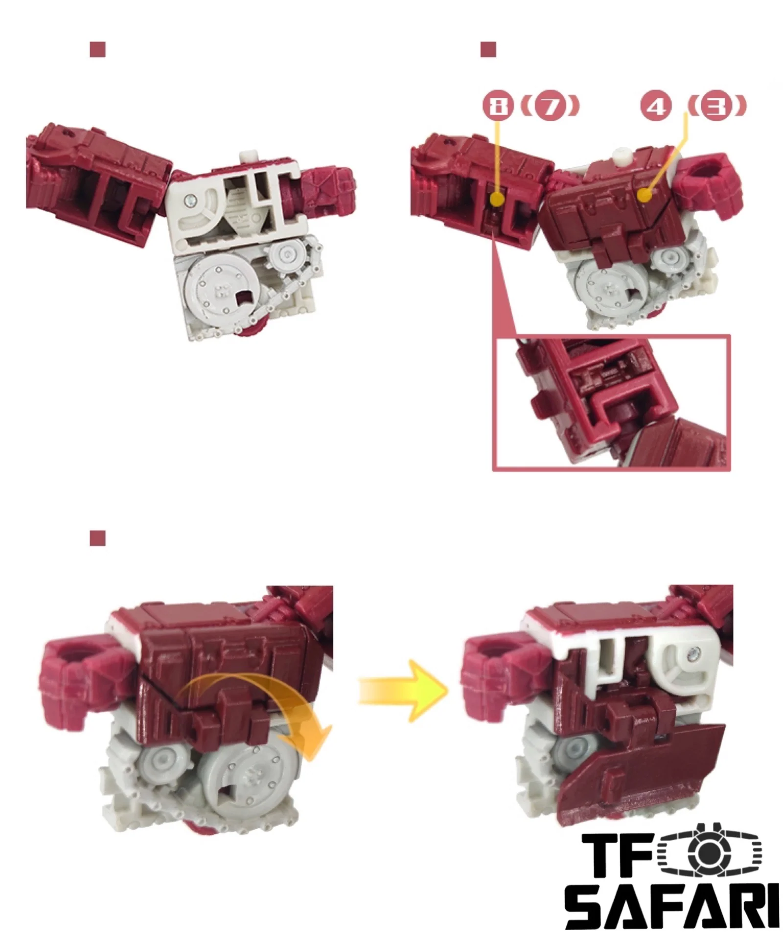 Go Better Studio GX-24 / GX-24B GX24 / GX24B Gap Fillers for WFC Kingdom Warpath / Generation Selects Go-Bot Treds Upgrade Kit 8 Go Better Studio GX-24 / GX-24B GX24 / GX24B Gap Fillers for WFC Kingdom Warpath / Generation Selects Go-Bot Treds Upgrade Kit