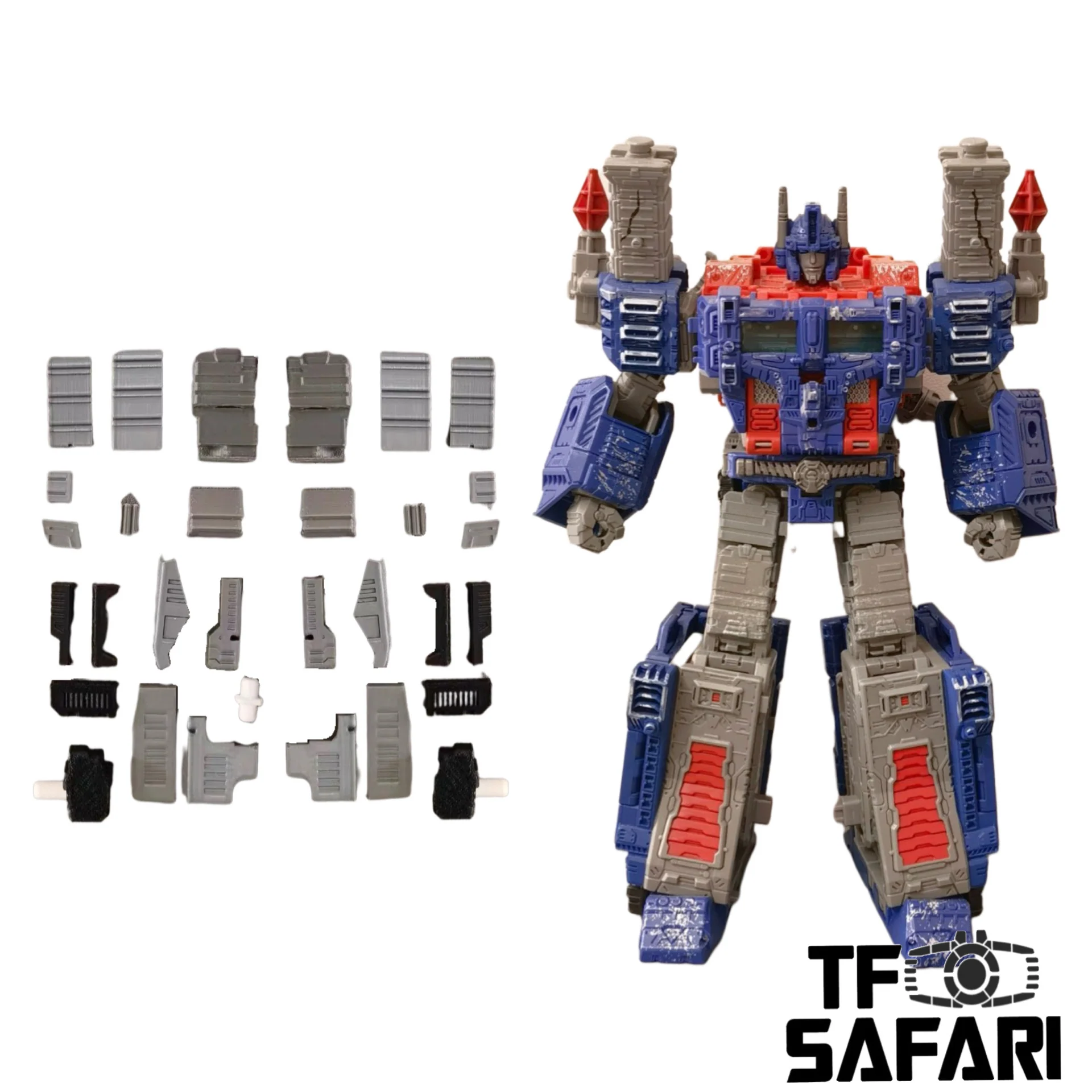 Ratchet Studio ROS-015G ROS015G Gap Filler and Leg Extensions for PF Premium Finish WFC-03 Ultra Magnus Upgrade Kit