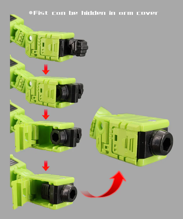 Go Better Studio GX-06C GX06C Uptrade Kit for Legacy Velocitron Road Hauler ( Upgrade Kit+ Gap Fillers) 11 Go Better Studio GX-06C GX06C Uptrade Kit for Legacy Velocitron Road Hauler ( Upgrade Kit+ Gap Fillers)