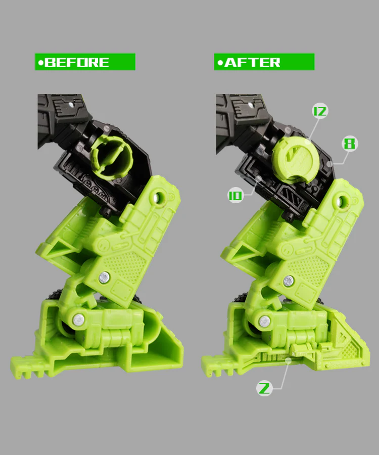 Go Better Studio GX-06C GX06C Uptrade Kit for Legacy Velocitron Road Hauler ( Upgrade Kit+ Gap Fillers) 7 Go Better Studio GX-06C GX06C Uptrade Kit for Legacy Velocitron Road Hauler ( Upgrade Kit+ Gap Fillers)