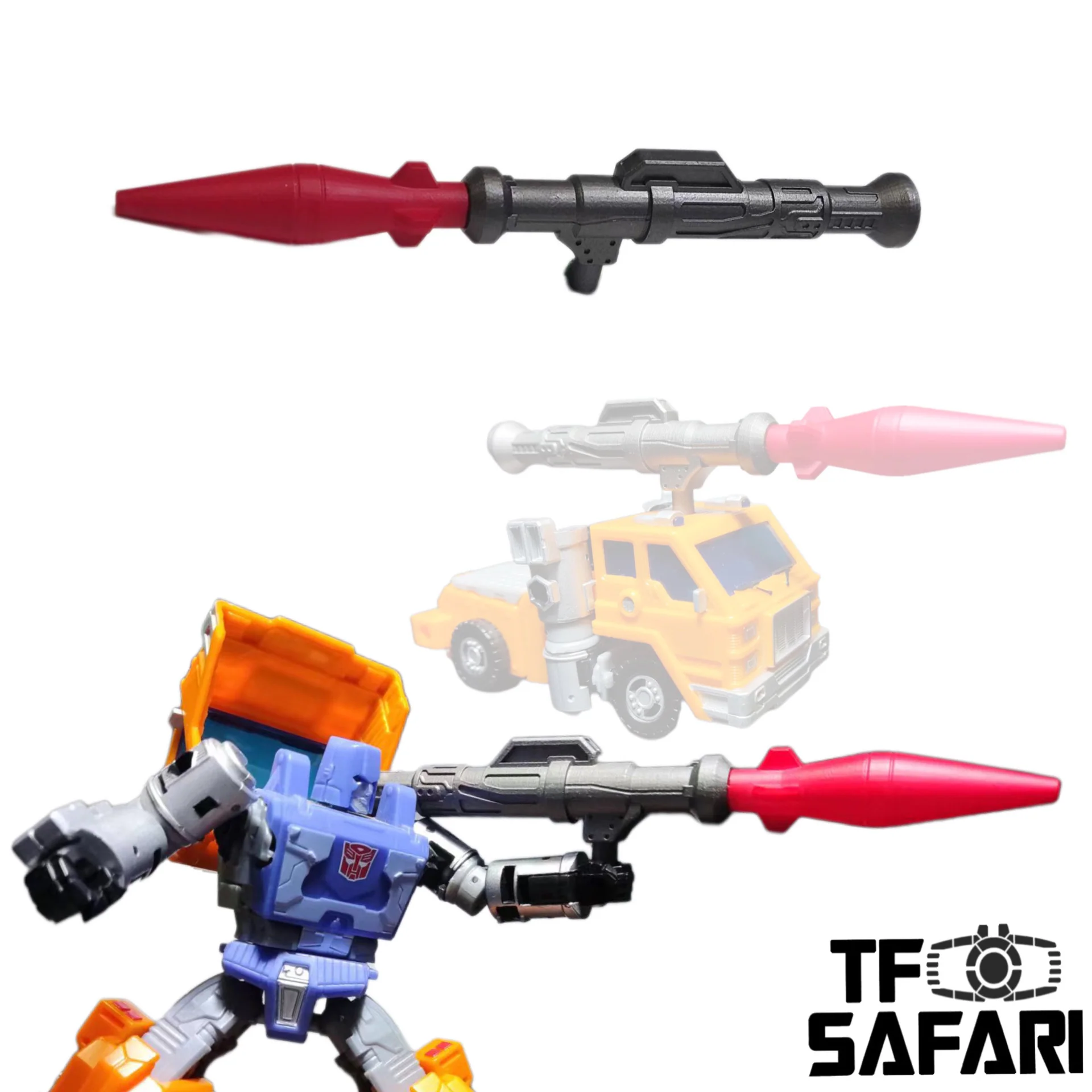 BDT Studio  BDT-44 BDT44 Weapon Kit (RPG) for Generations WFC Kingdom Huffer Upgrade Kit