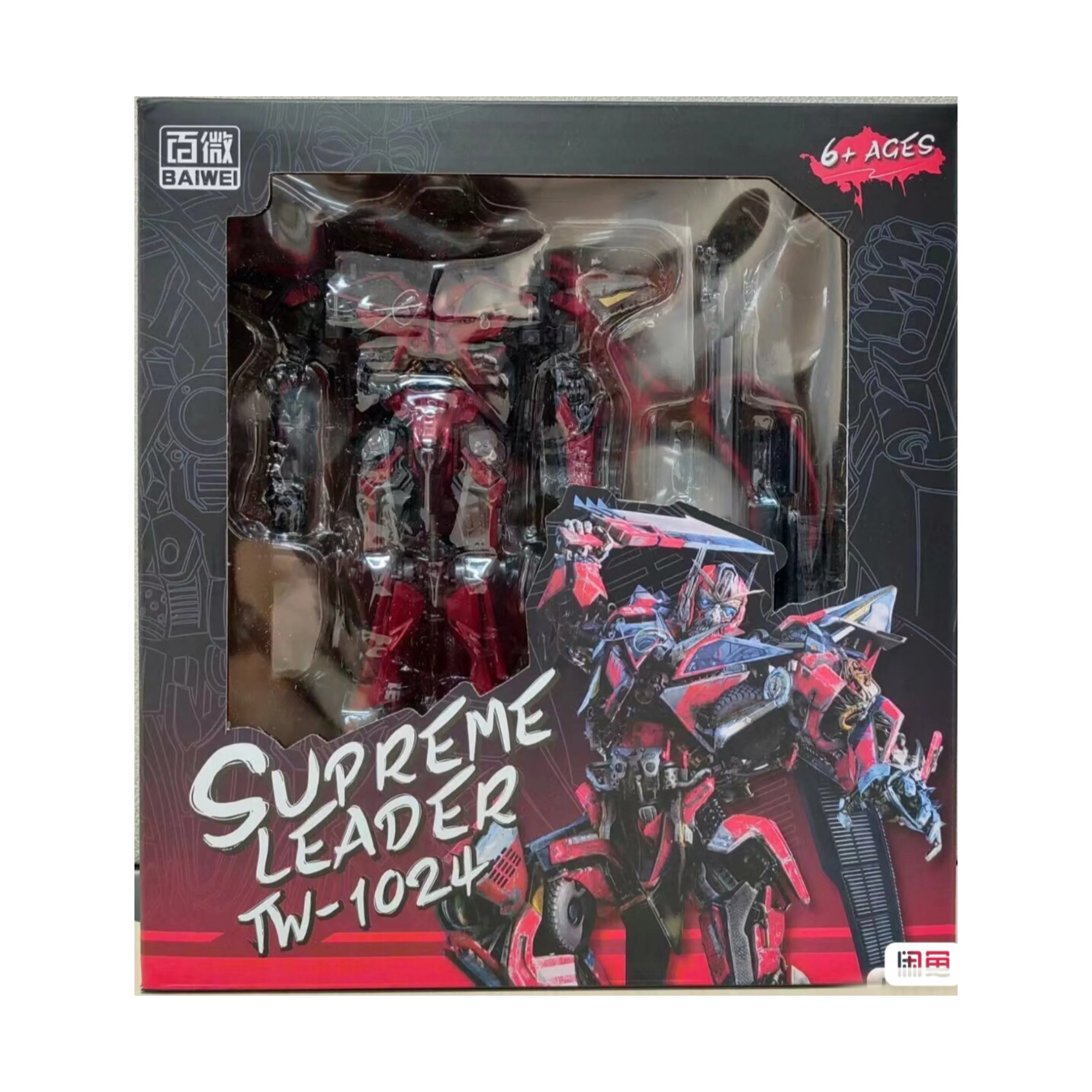 4th party BW BAIWEI TW1024 DOTM Dark of the Moon Sentinel Prime (Modified KO SS61 SS-61) & Weapon Set 18 cm / 7" 12 4th party BW BAIWEI TW1024 DOTM Dark of the Moon Sentinel Prime (Modified KO SS61 SS-61) & Weapon Set 18 cm / 7"