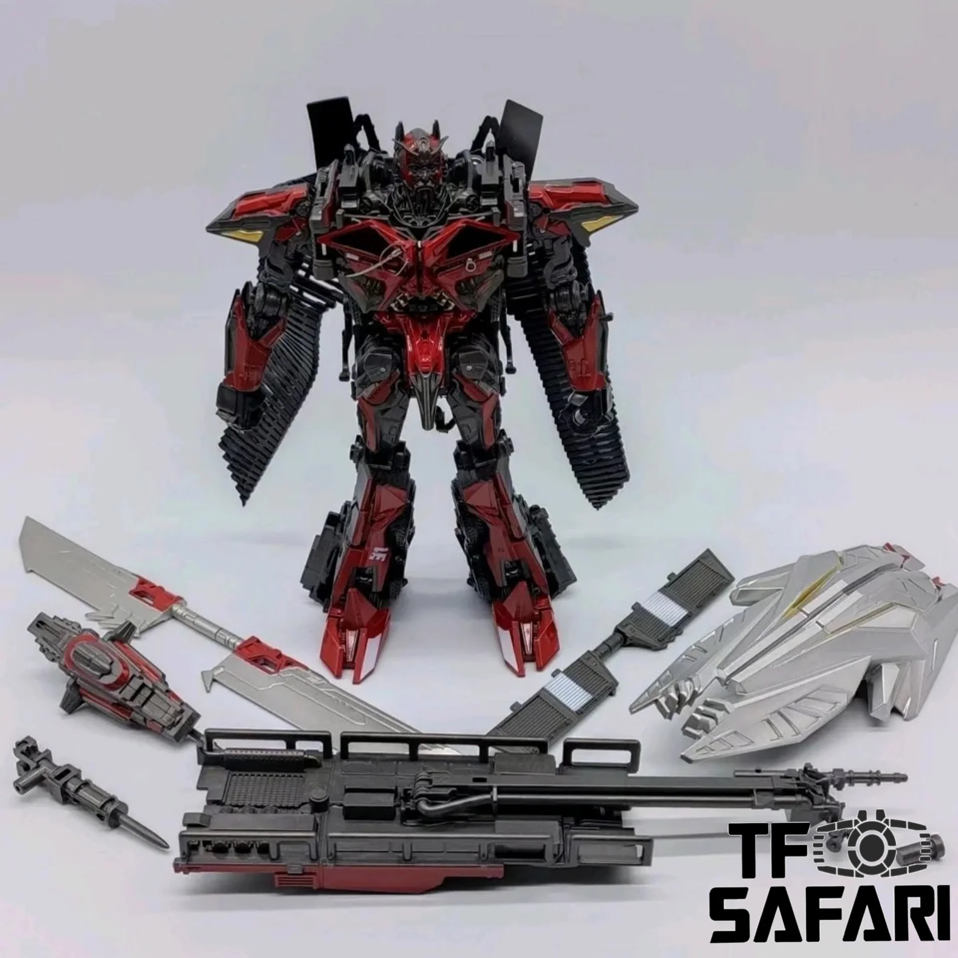 4th party BW BAIWEI TW1024 DOTM Dark of the Moon Sentinel Prime (Modified KO SS61 SS-61) & Weapon Set 18 cm / 7" 10 4th party BW BAIWEI TW1024 DOTM Dark of the Moon Sentinel Prime (Modified KO SS61 SS-61) & Weapon Set 18 cm / 7"