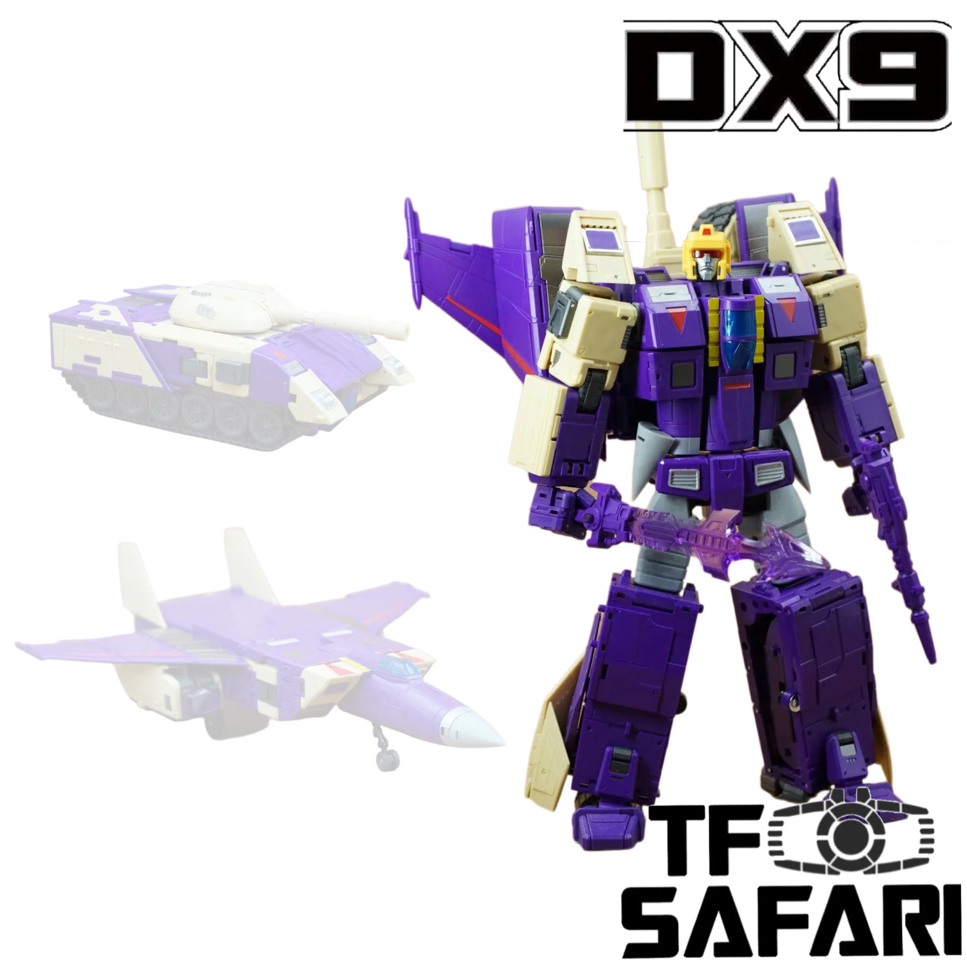 DX9 Toys D-08 D08 Gewalt (Blitzwing) 24cm / 9.5"