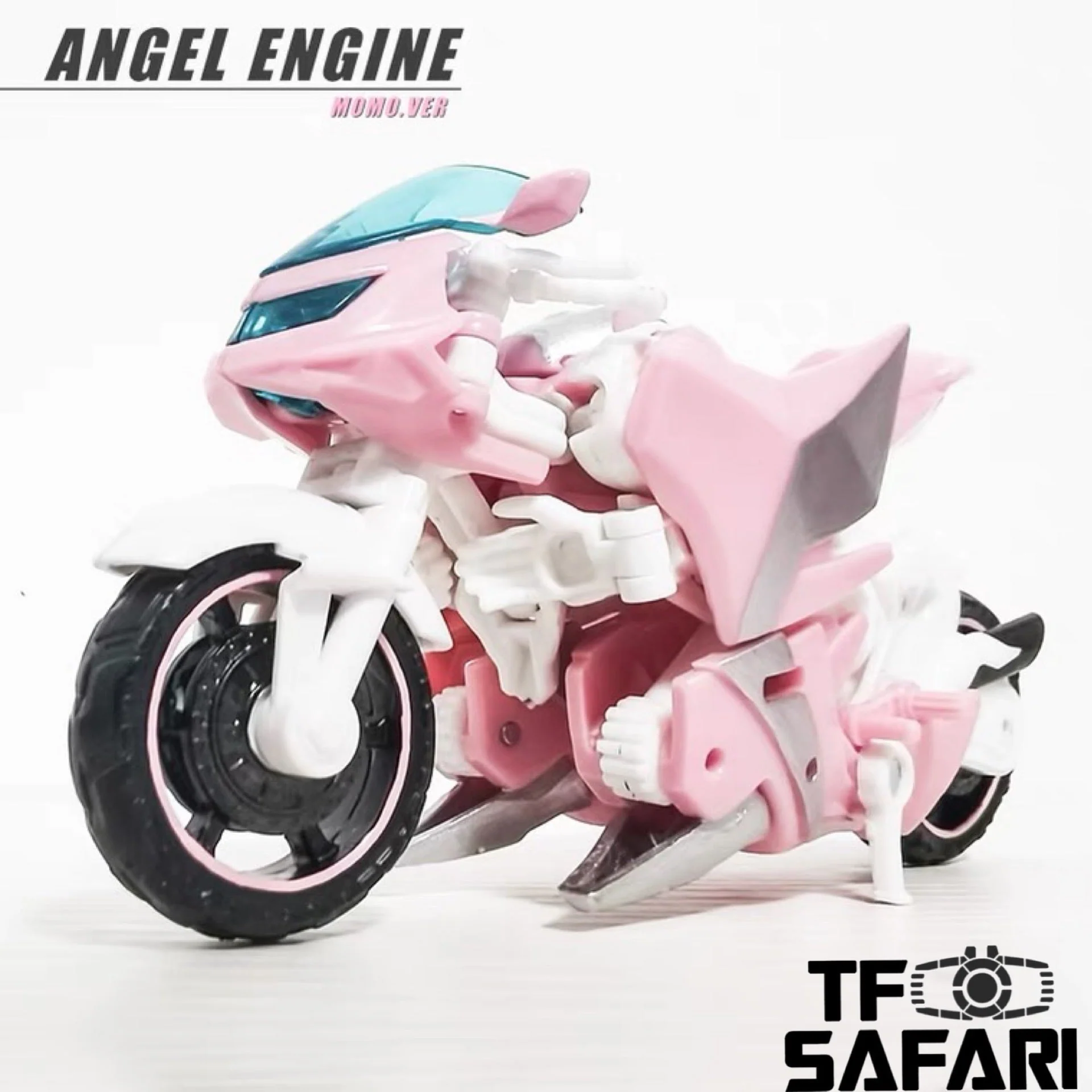 APC Toys APC-005P APC005P Angel Engine ( 1:1 TFP Arcee Deluxe Class ) Momo Ver. Pink Version 15cm / 6" 4 APC Toys APC-005P APC005P Angel Engine ( 1:1 TFP Arcee Deluxe Class ) Momo Ver. Pink Version 15cm / 6"