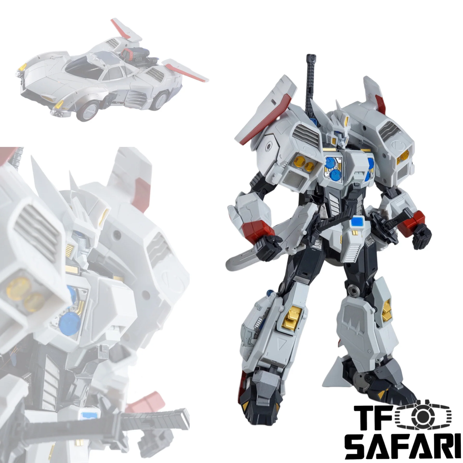 Wonderful-Trans WT01 WT-01 White Ronin (IDW Drift) 21cm / 8.3"
