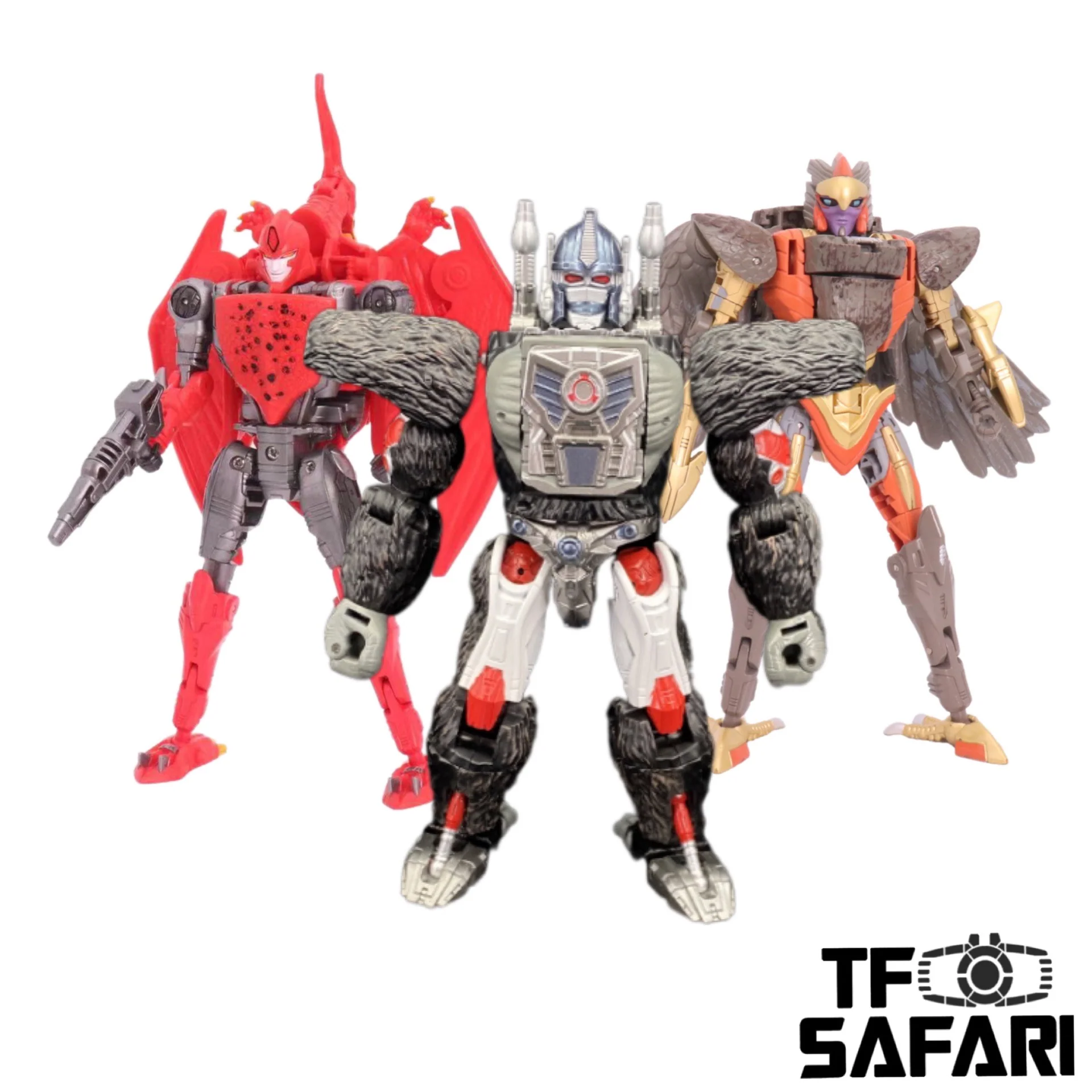 4th Party The Beast Alliance TB01 TB02 TB03 Gorilla / Hawk / Pterosaur Oversized（Not Kingdom Optimus Primal / Airazor / Terrorsaur ）
